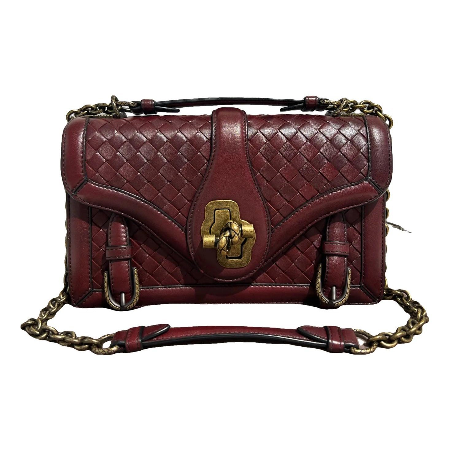 City Knot leather handbag
