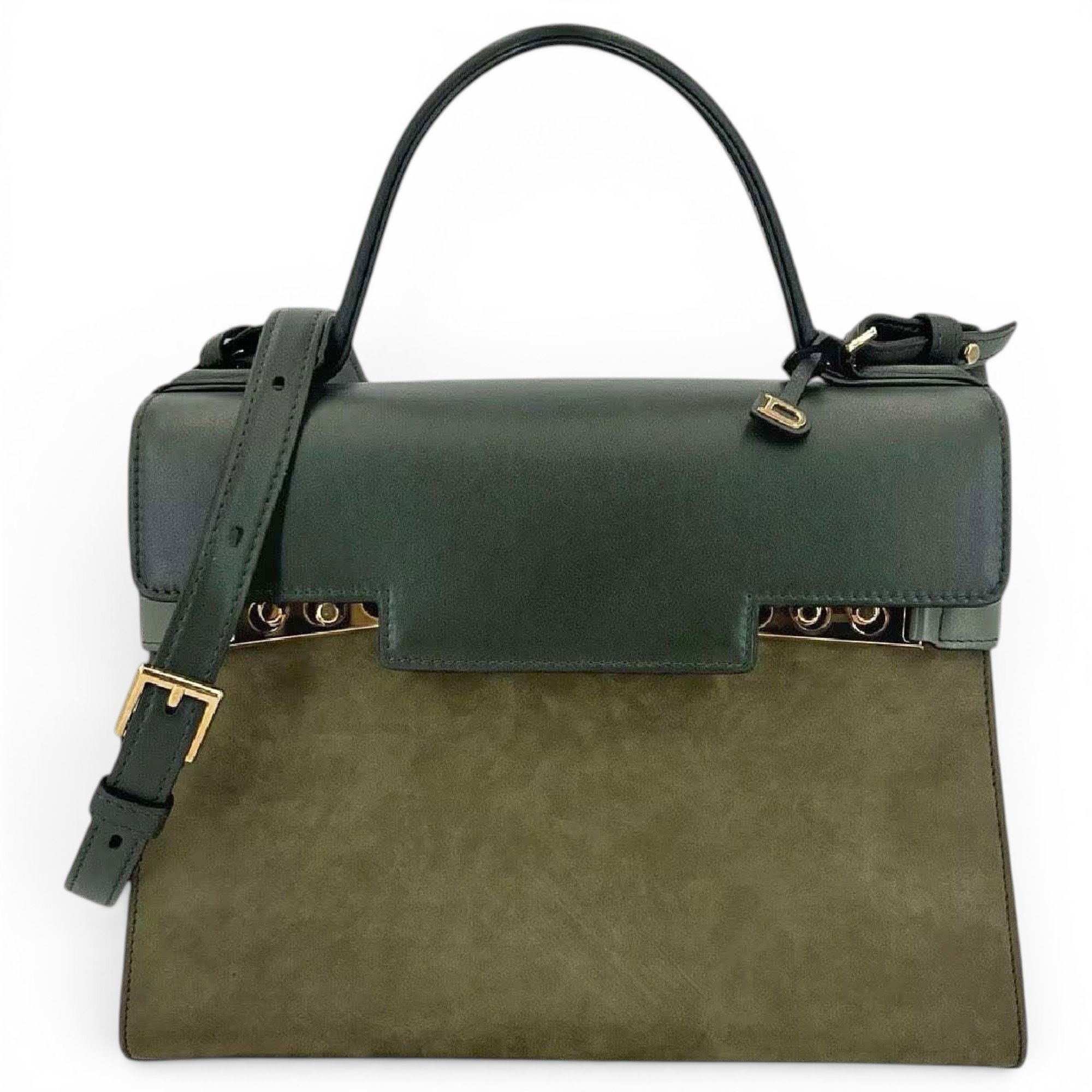 Tempête leather handbag