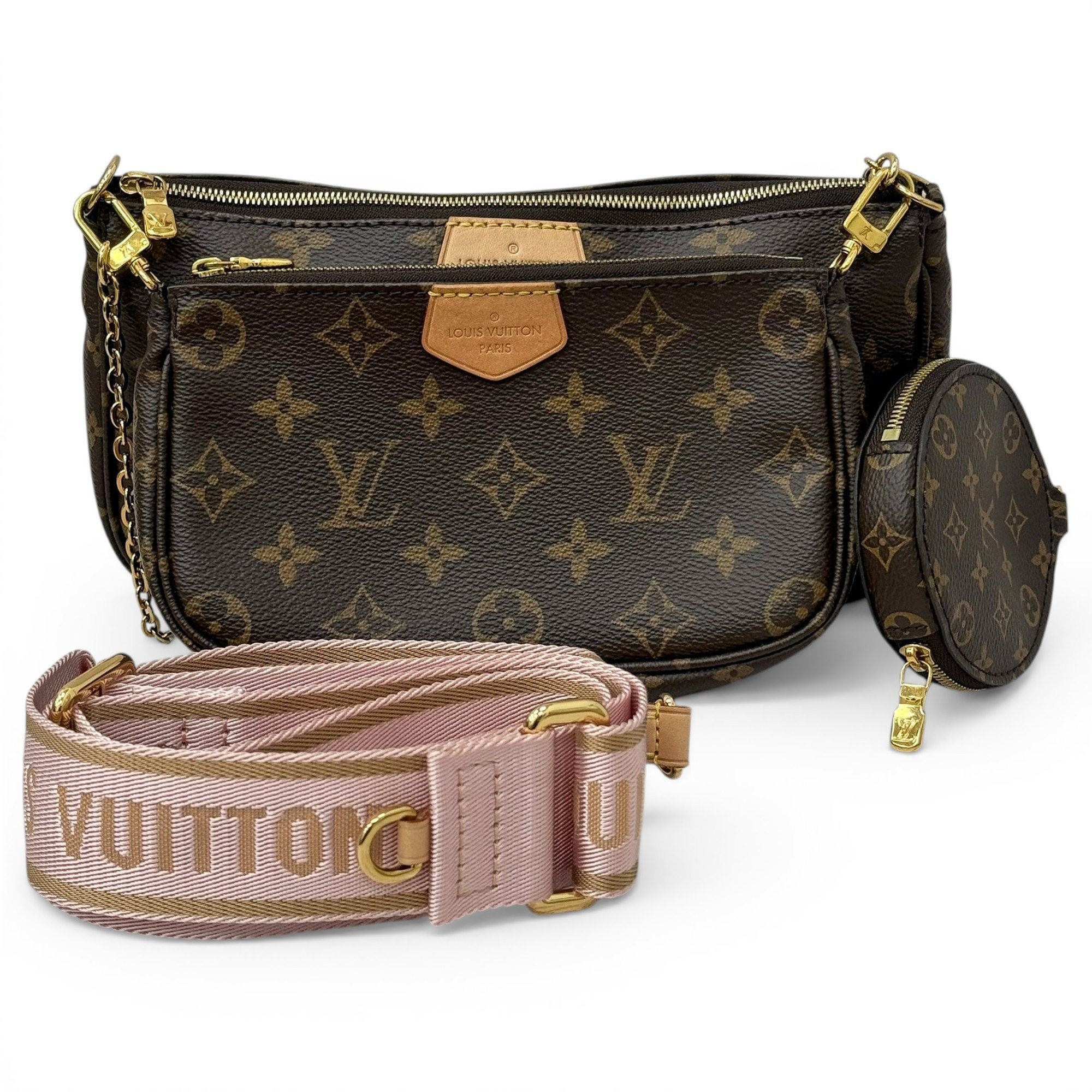Multi Pochette Accessoires leather handbag