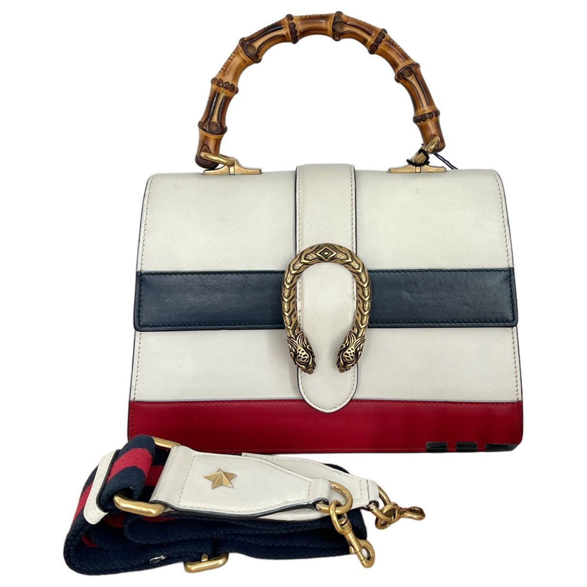 Dionysus Bamboo leather handbag