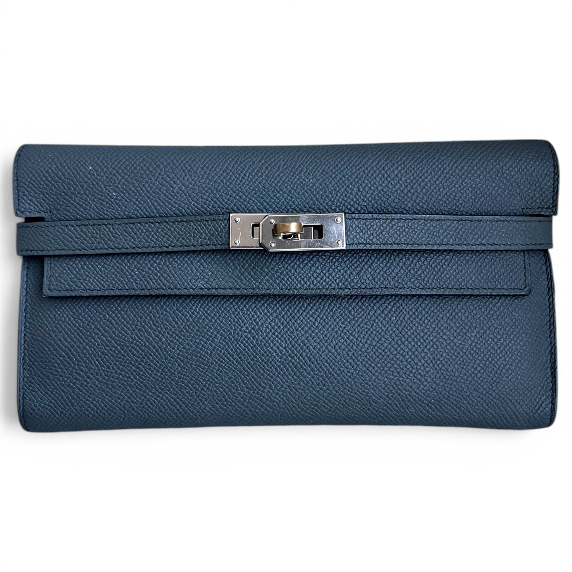 Kelly to go leather clutch bag