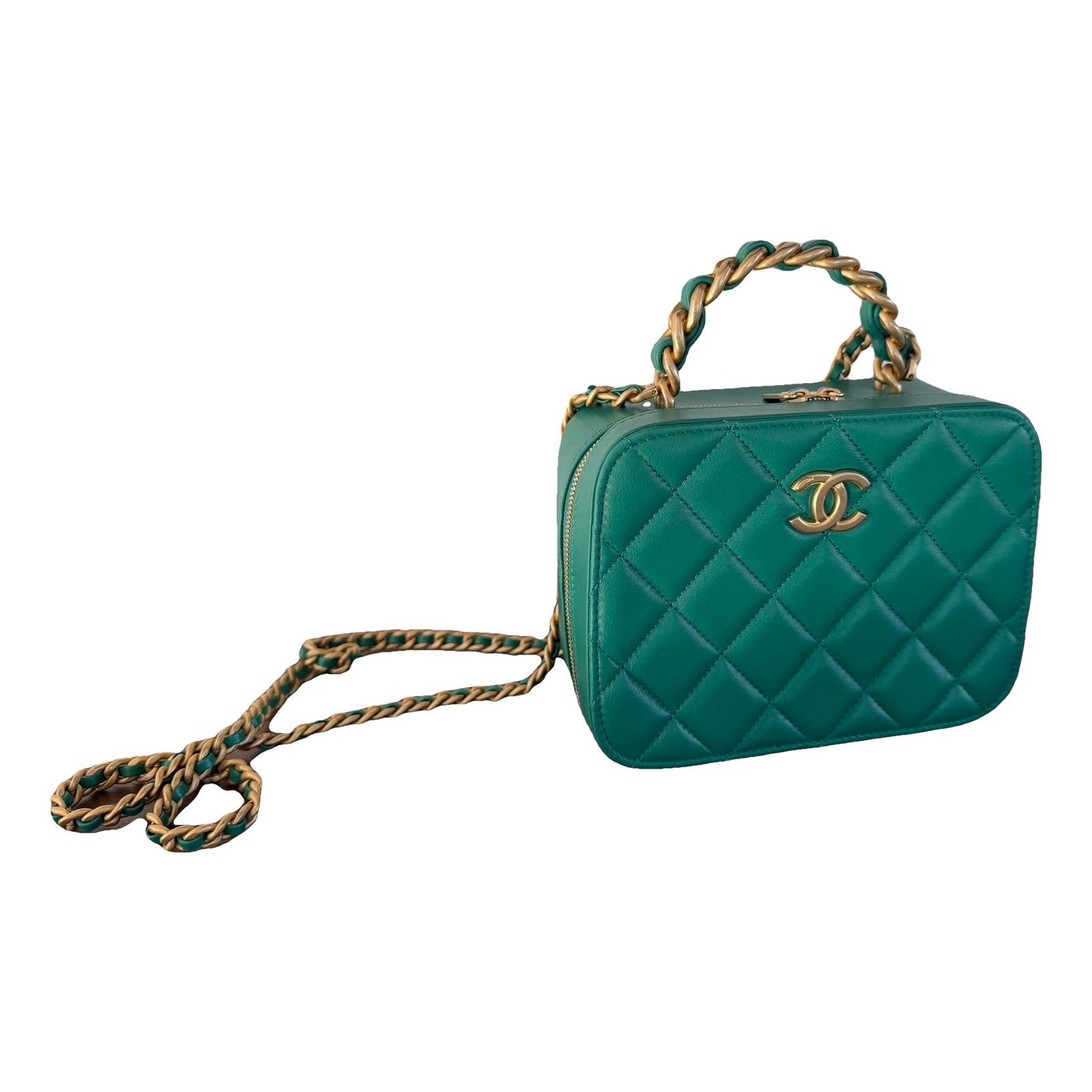 Vanity leather mini bag