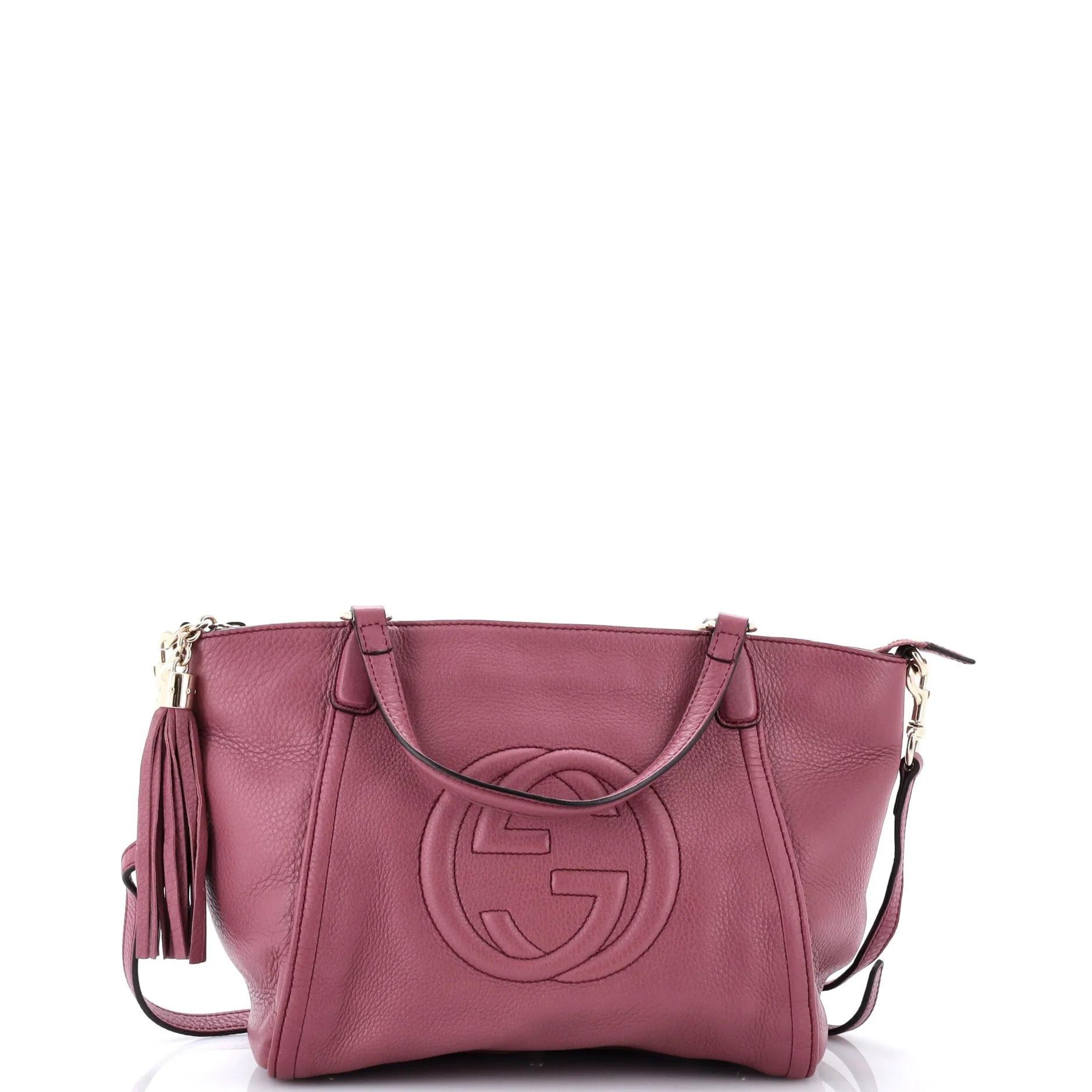 Leather handbag