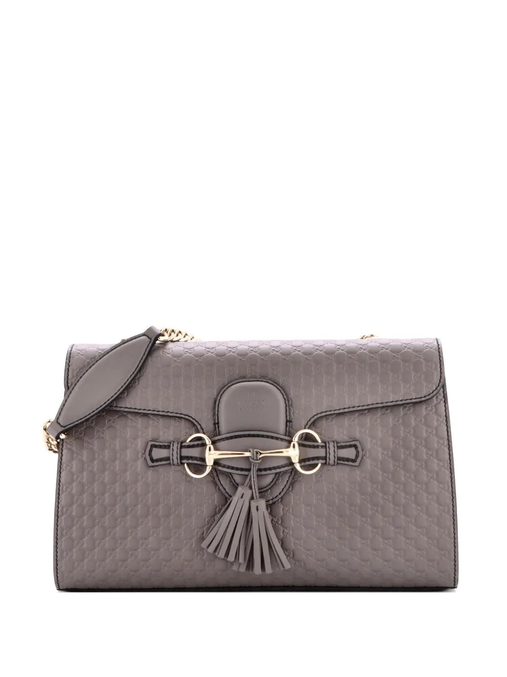 Emily Chain Flap Bag Microguccissima Leather Medium shoulder bag