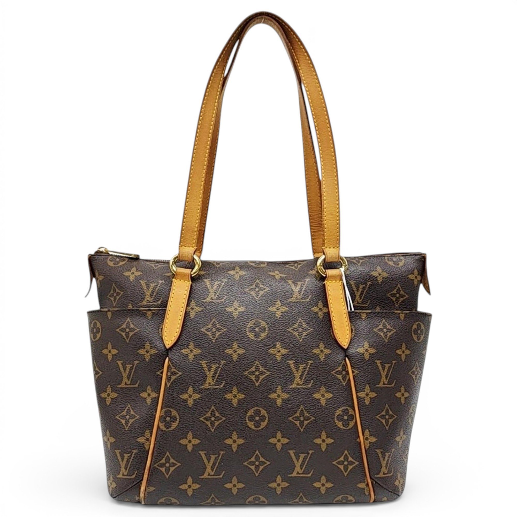 Totally leather handbag