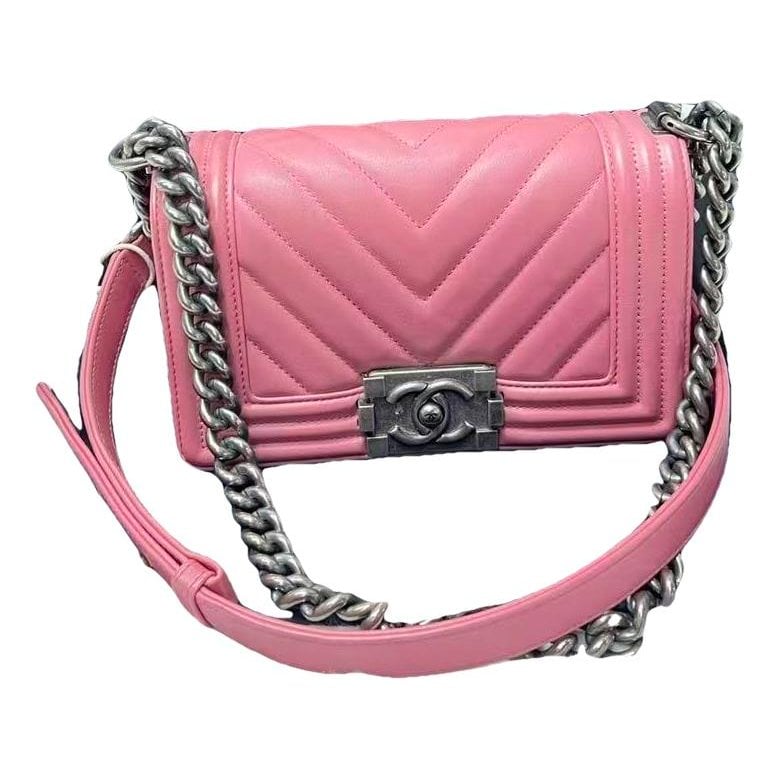 Boy leather handbag
