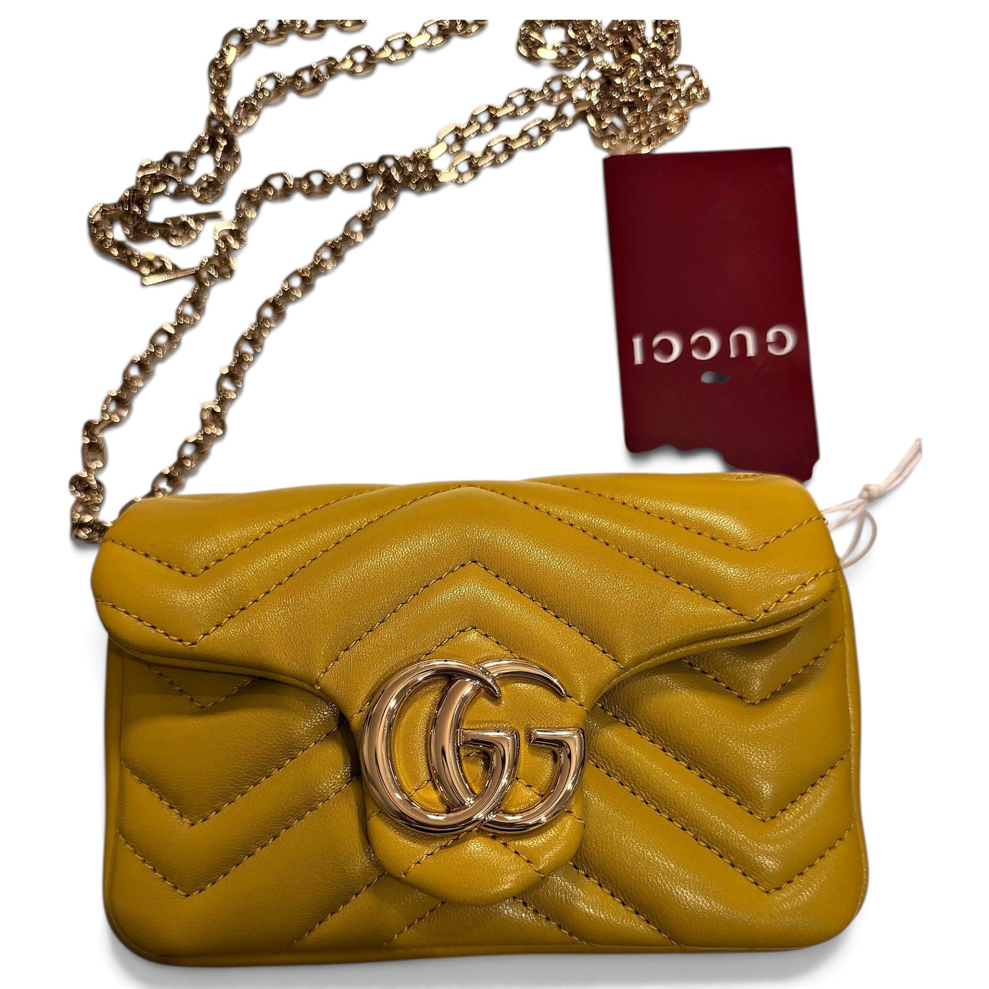 GG Marmont Flap leather crossbody bag