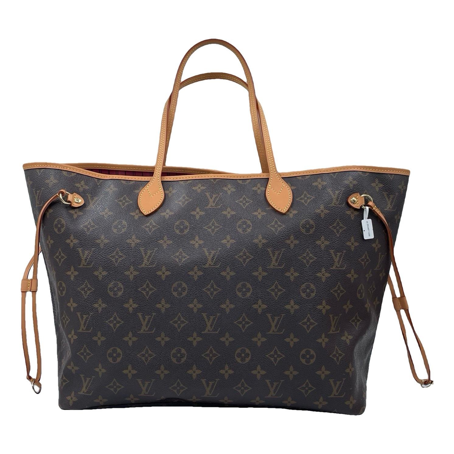 Neverfull leather tote