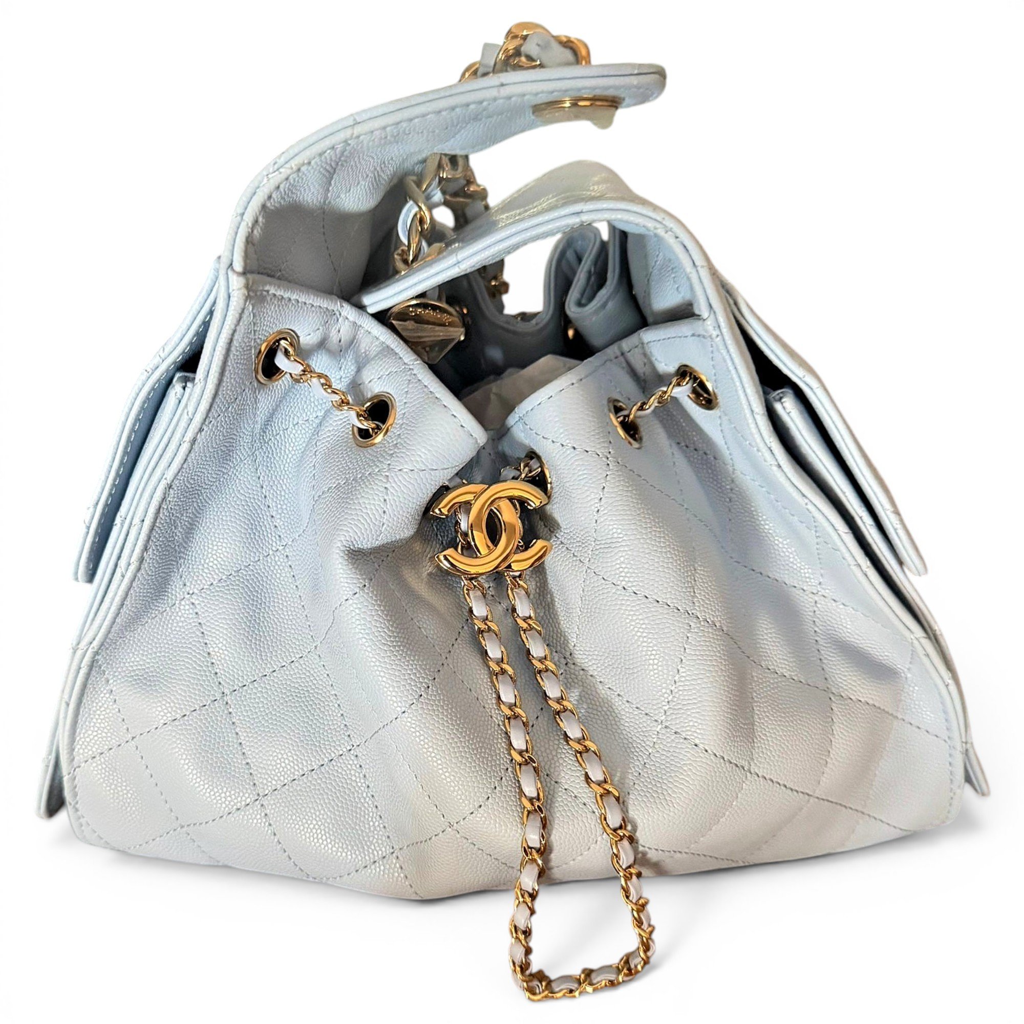 Chanel 25 leather handbag
