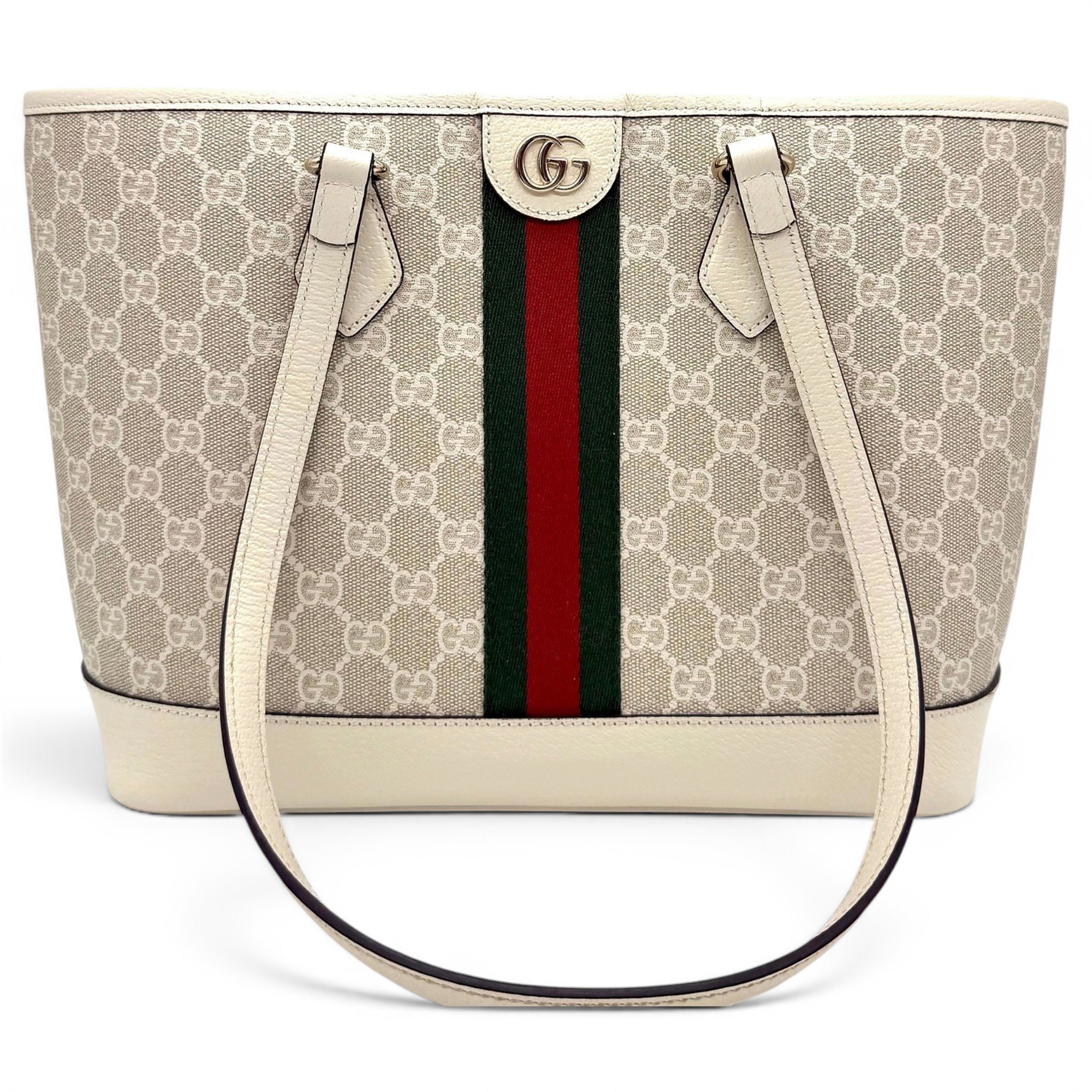 Ophidia Shopping leather tote