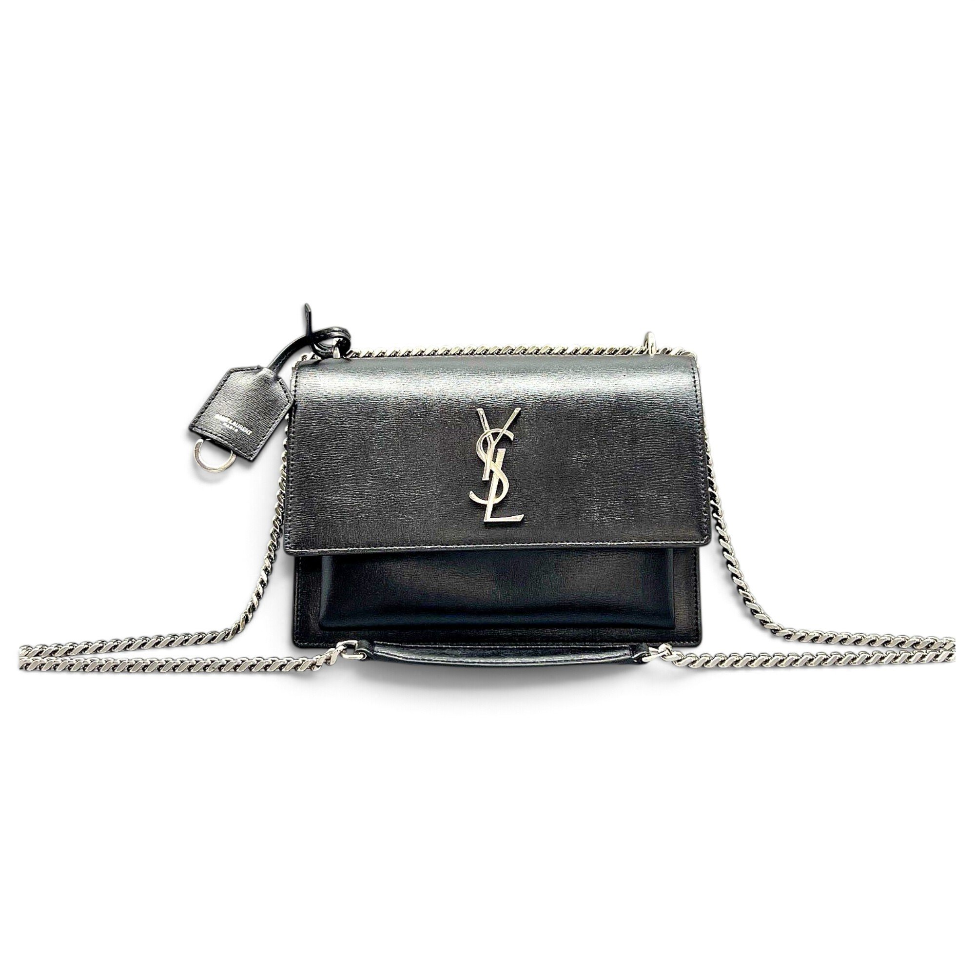 Sunset leather crossbody bag