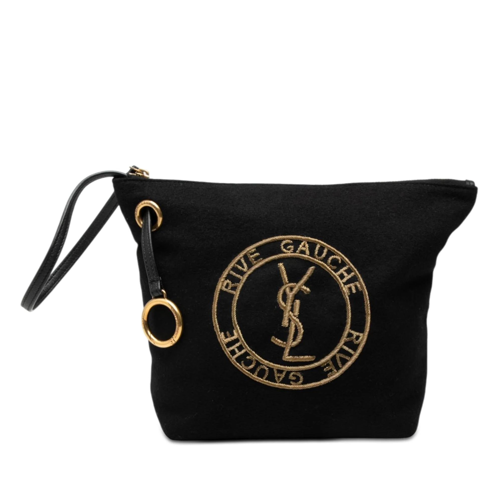 Rive Gauche leather handbag