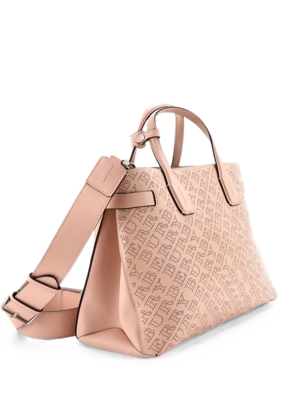 Burberry Banner NM Perforated Leather Medium tote bag