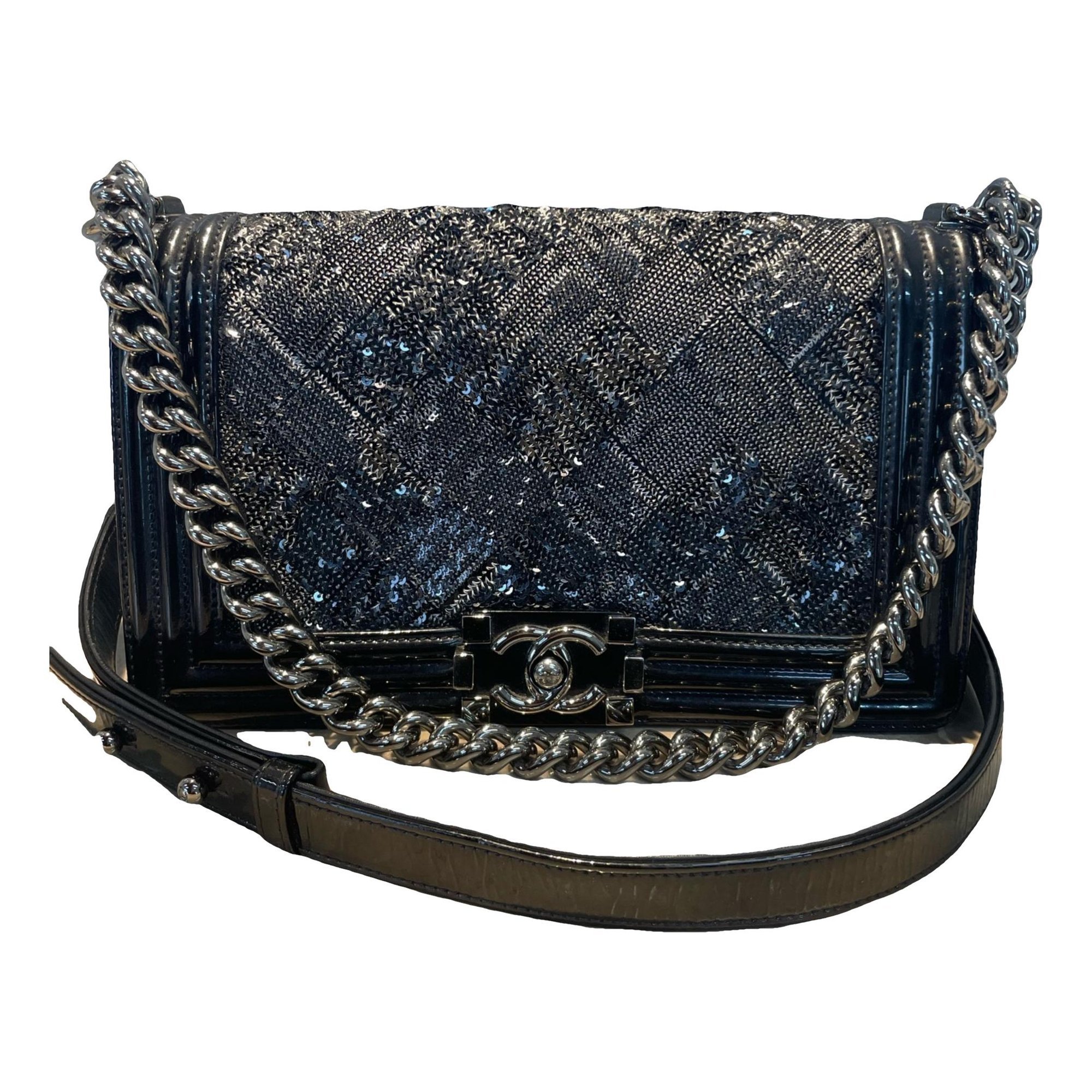 Boy leather crossbody bag