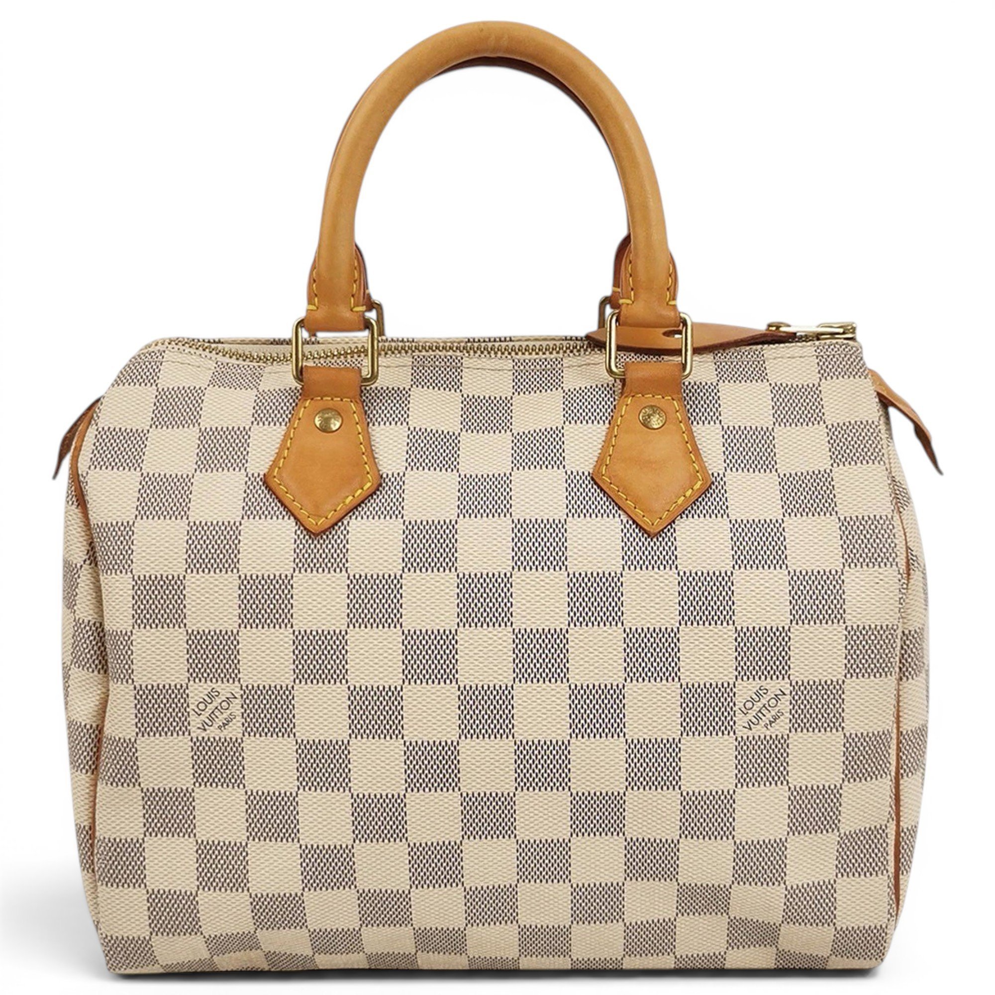 Speedy leather handbag