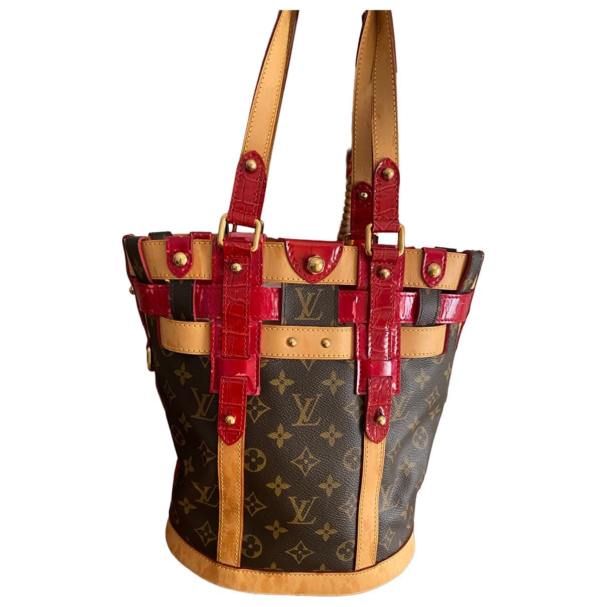 Bucket cloth handbag