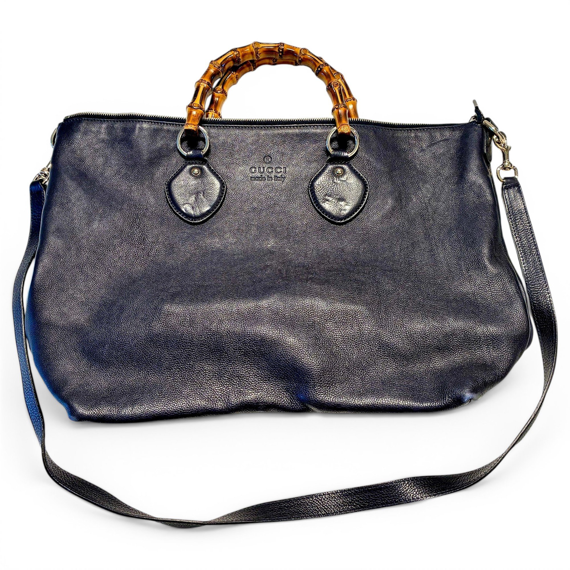 Leather crossbody bag