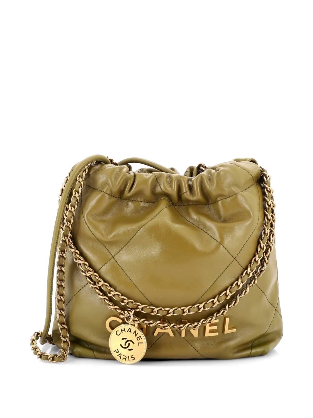 22 Chain Hobo Quilted Calfskin Mini crossbody bag