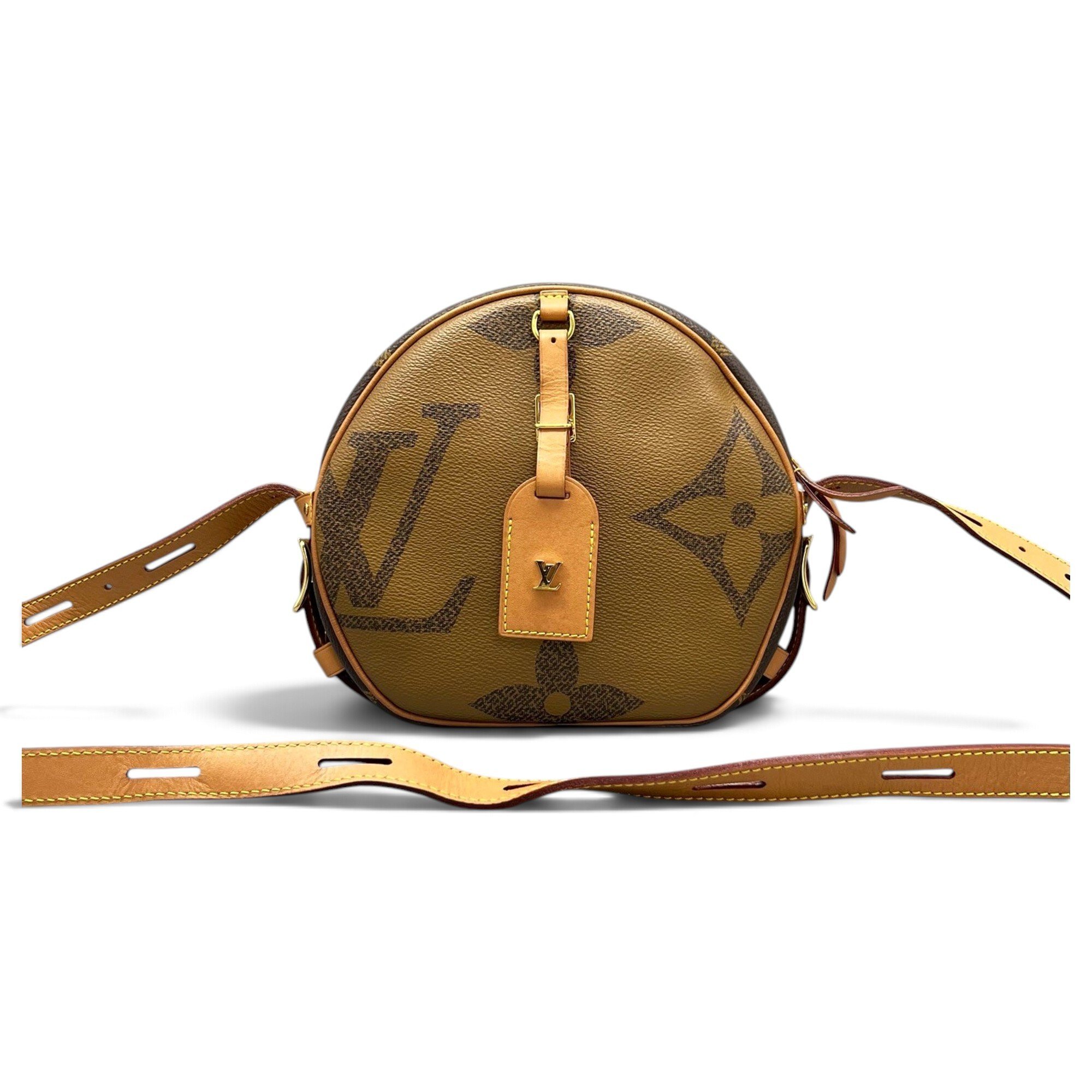 Boîte chapeau souple leather crossbody bag