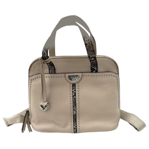 Leather satchel