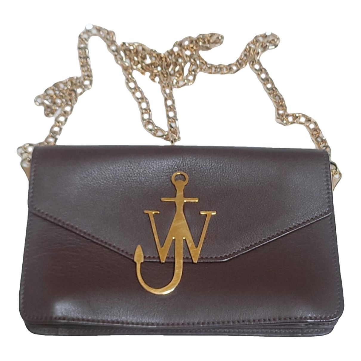 JW Anderson Logo leather crossbody bag