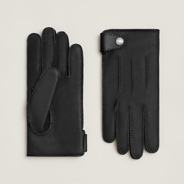 Noir Hubert Shearling Gloves