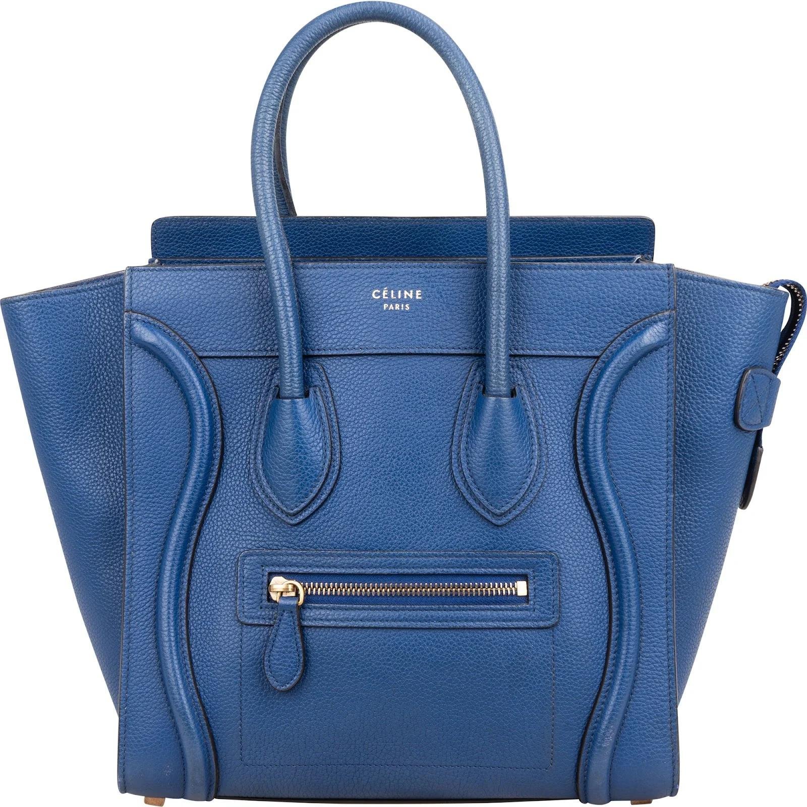 Luggage leather handbag