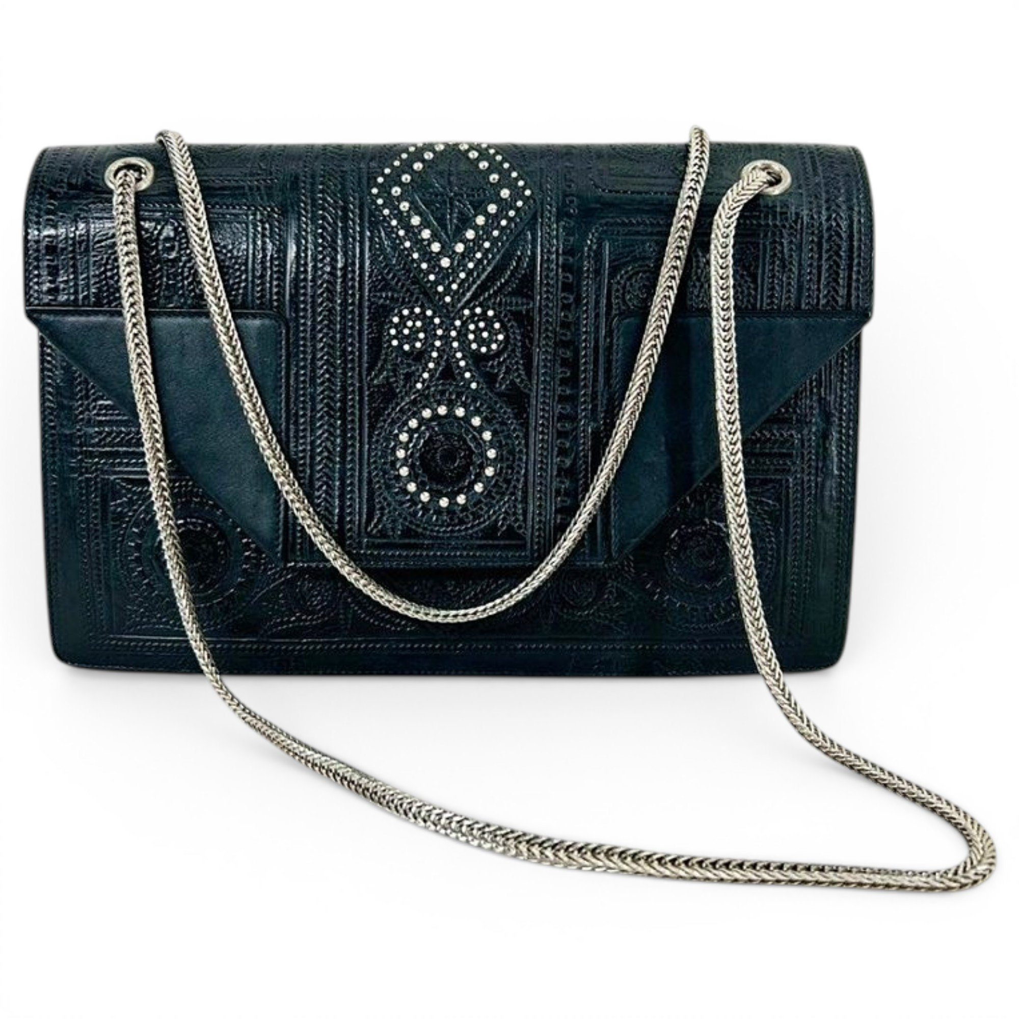 Leather handbag