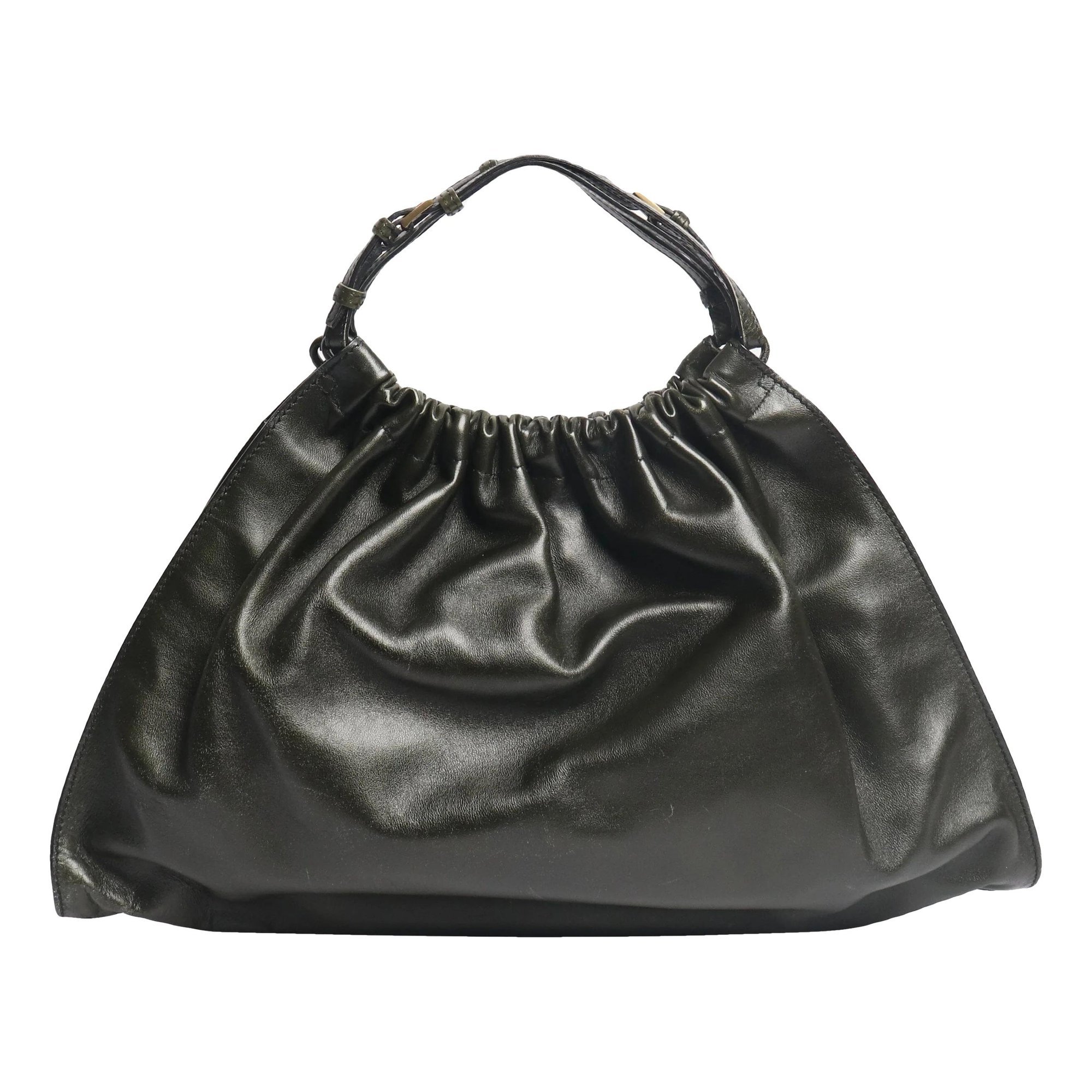 Leather handbag