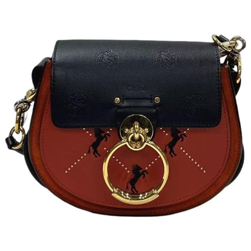 Drew leather crossbody bag