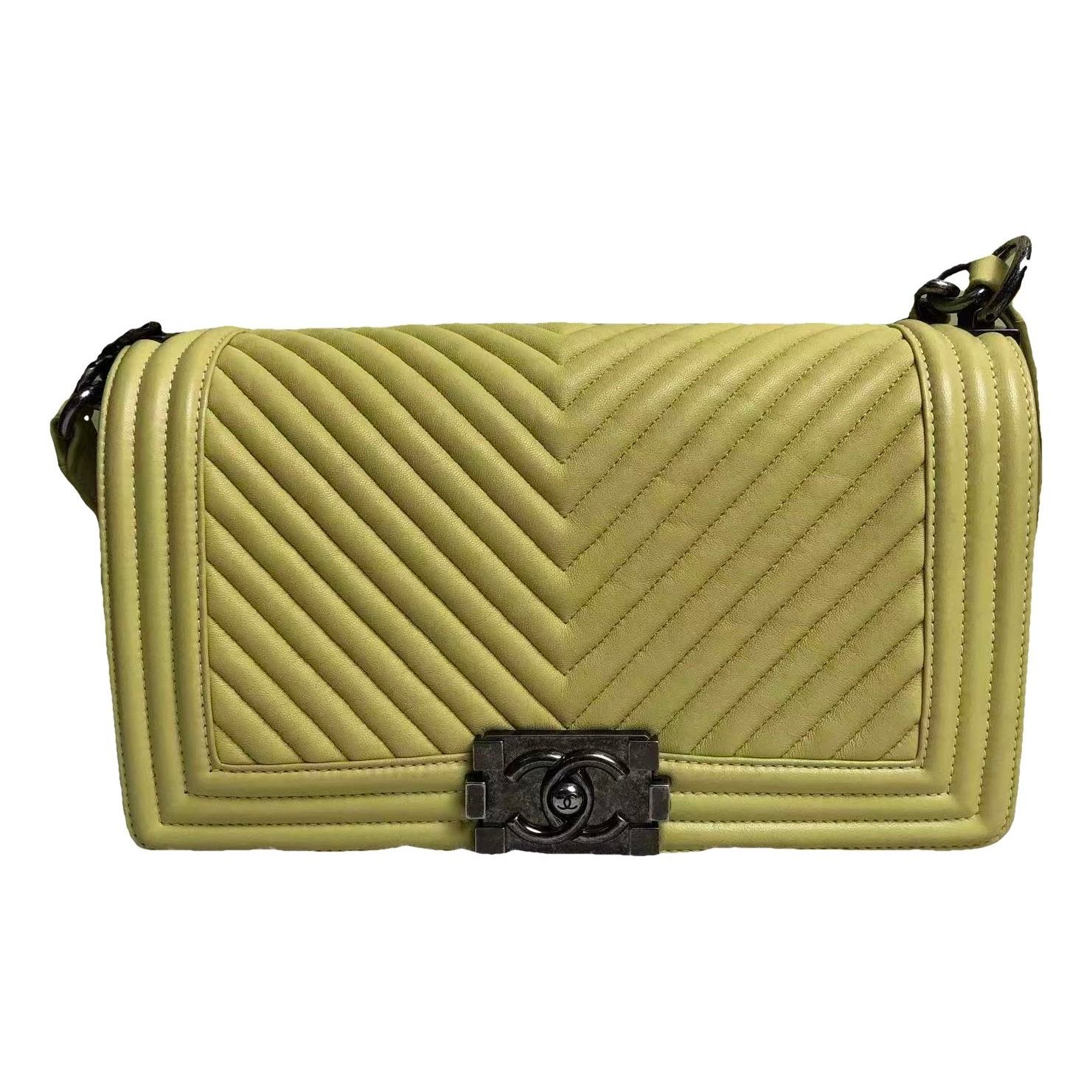 Boy leather crossbody bag