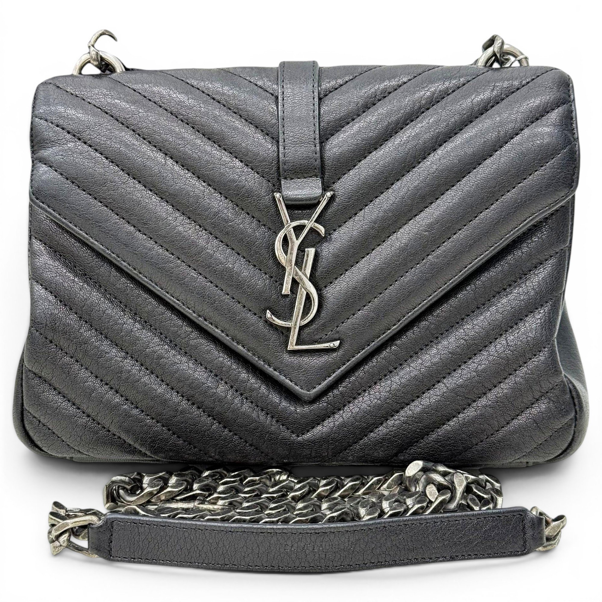 Loulou leather handbag