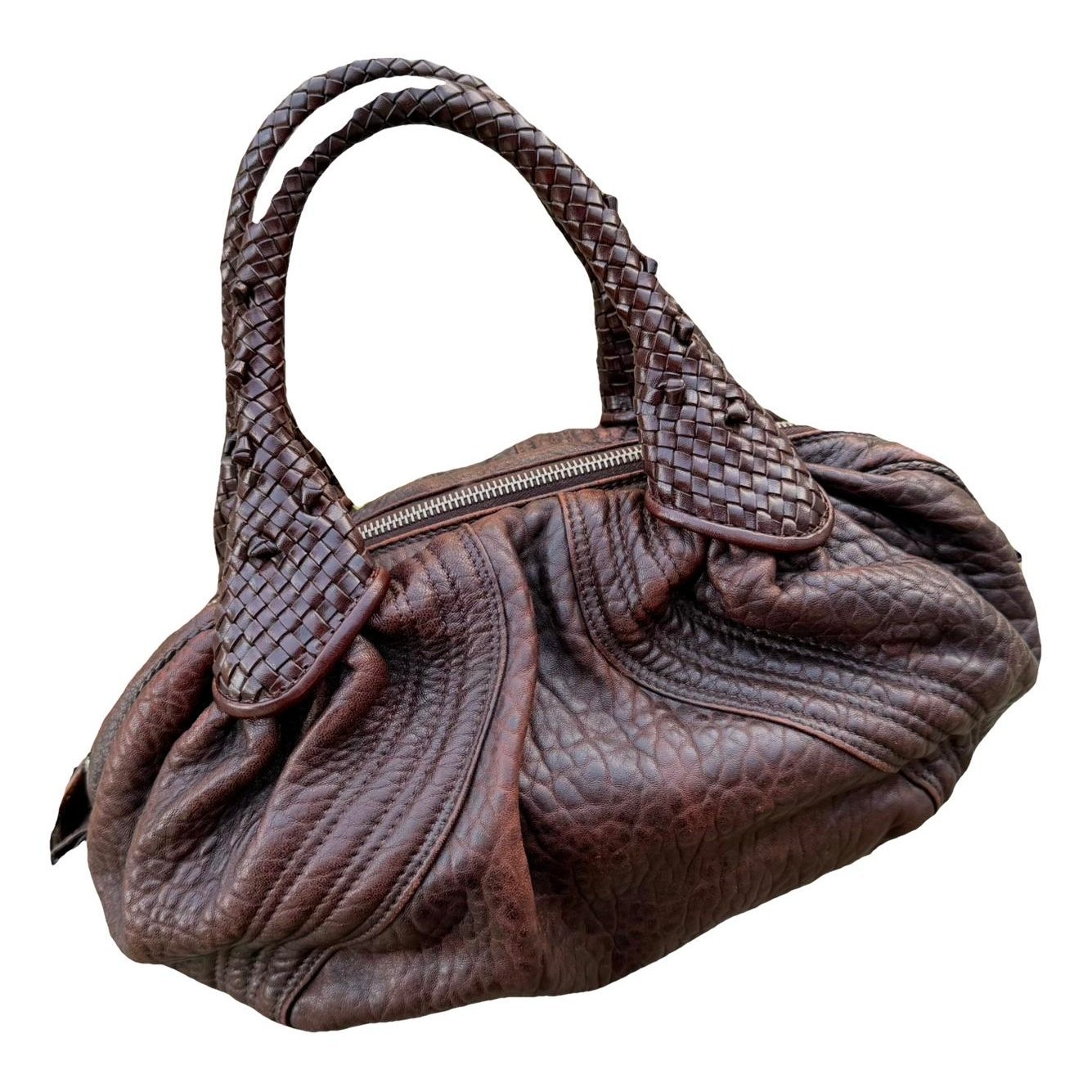 Spy leather handbag