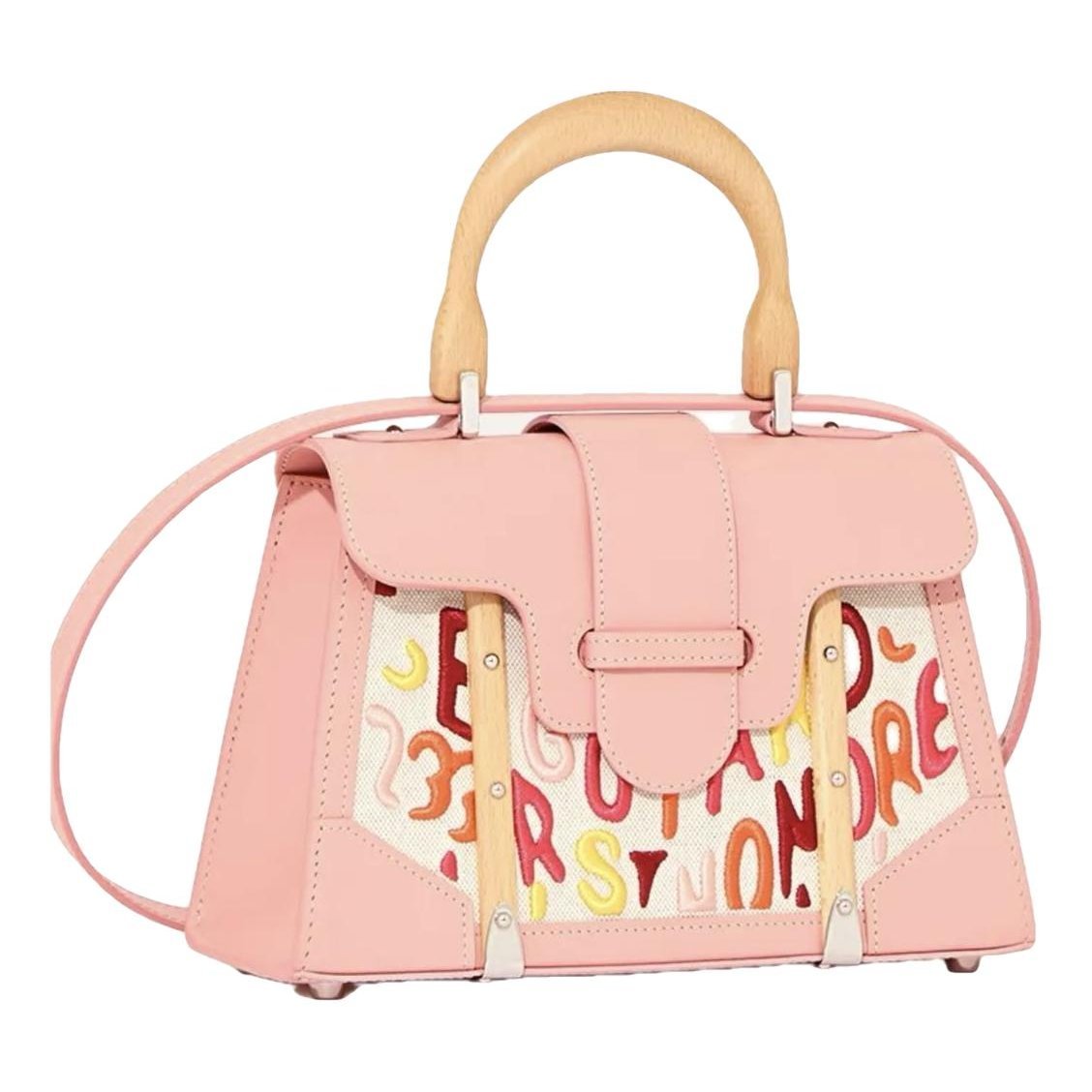 Goyard Saïgon leather handbag