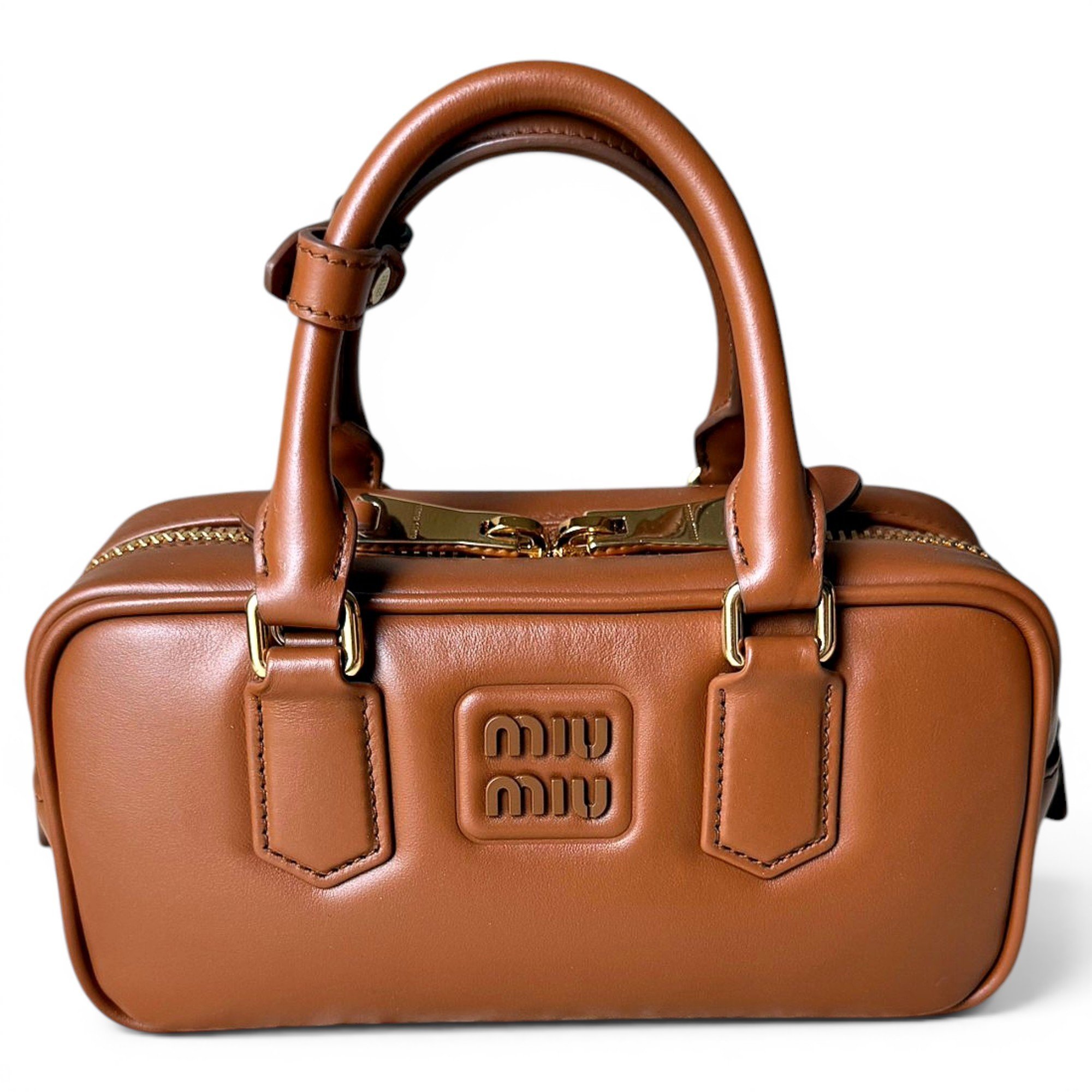 Arcadie leather handbag