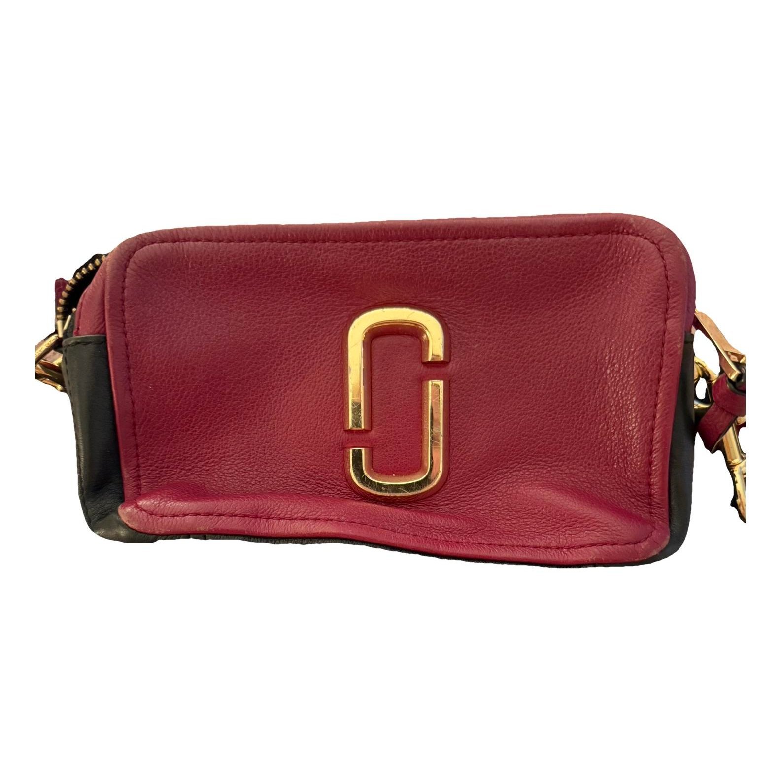 Snapshot leather crossbody bag