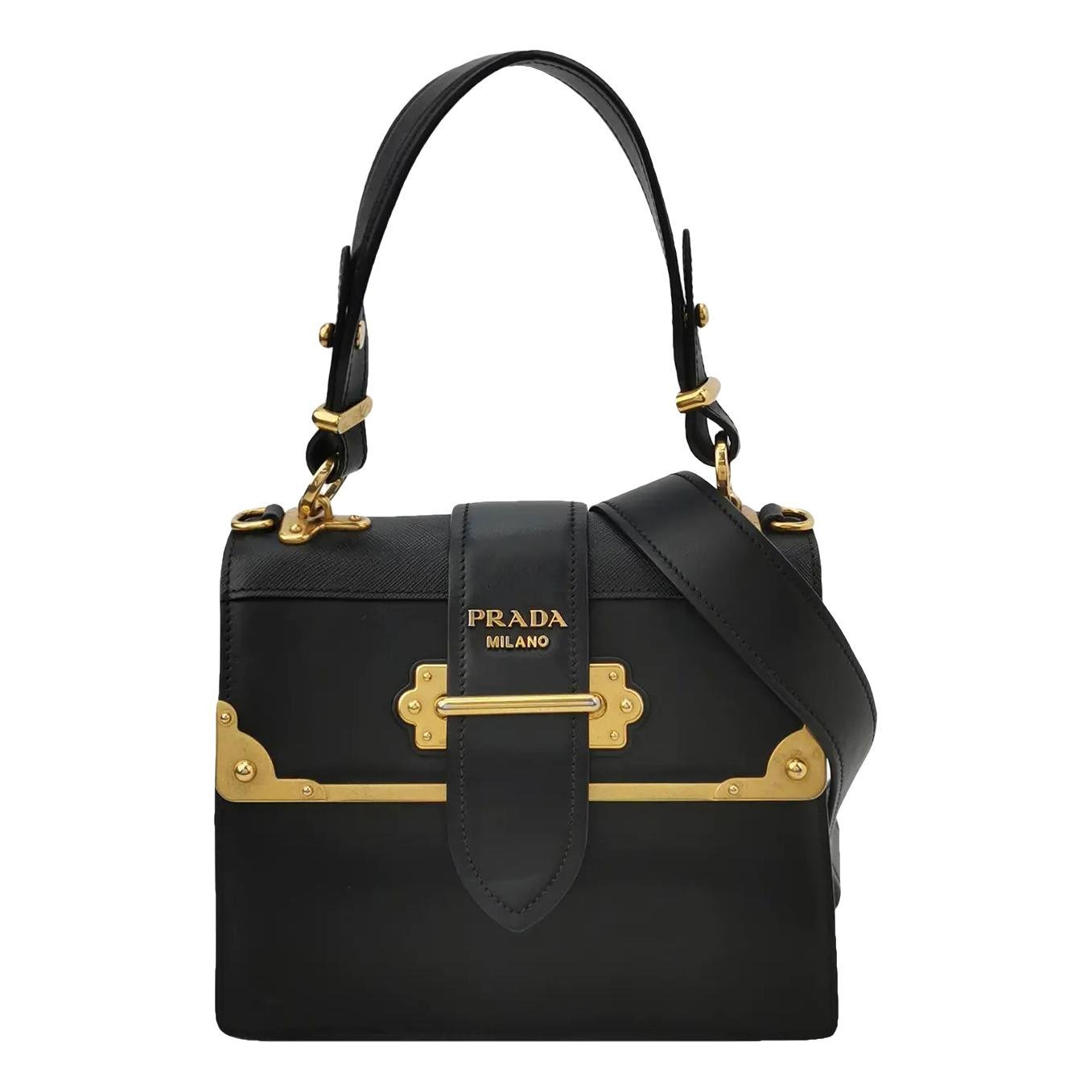 Cahier leather crossbody bag