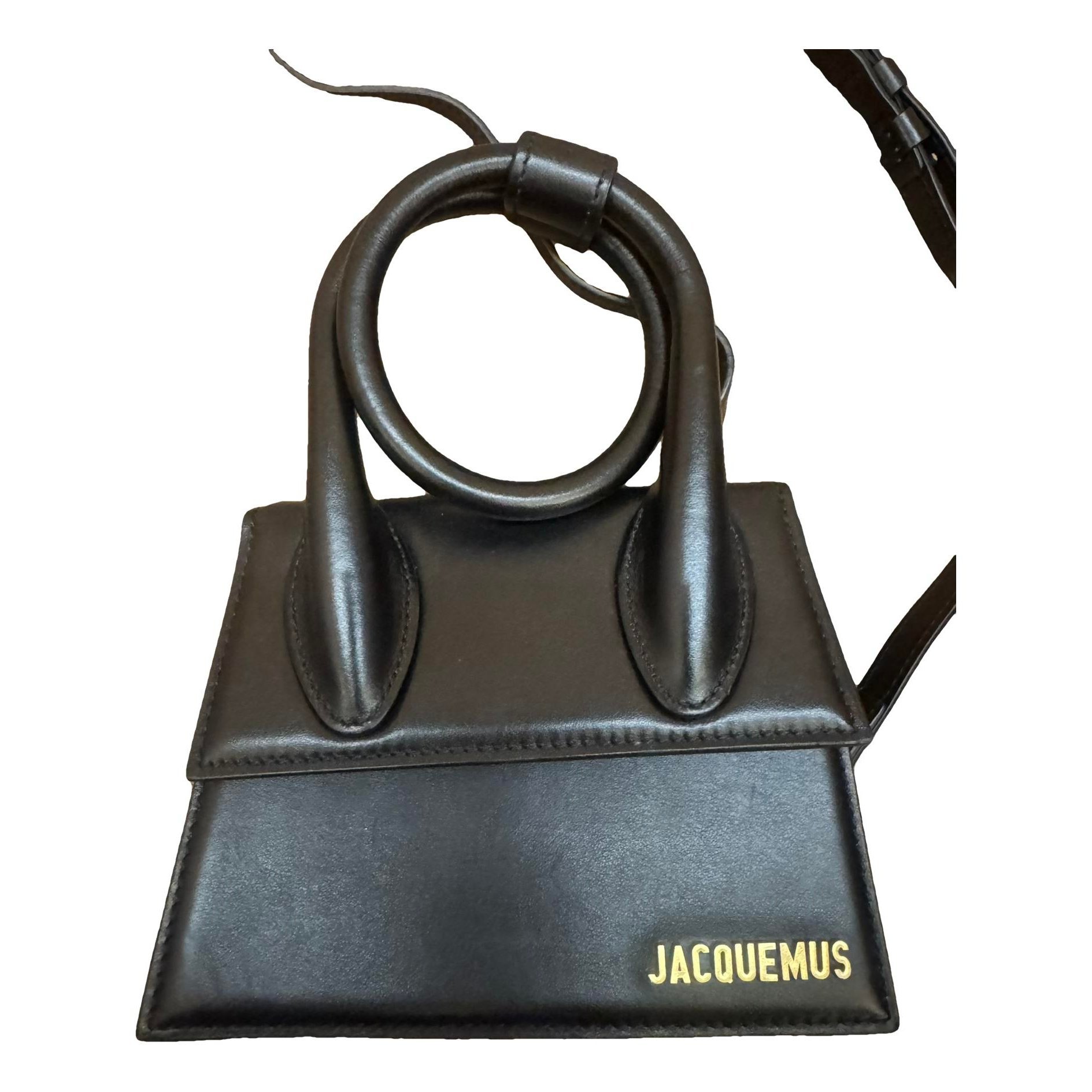 Jacquemus Le Chiquito Noeud leather crossbody bag