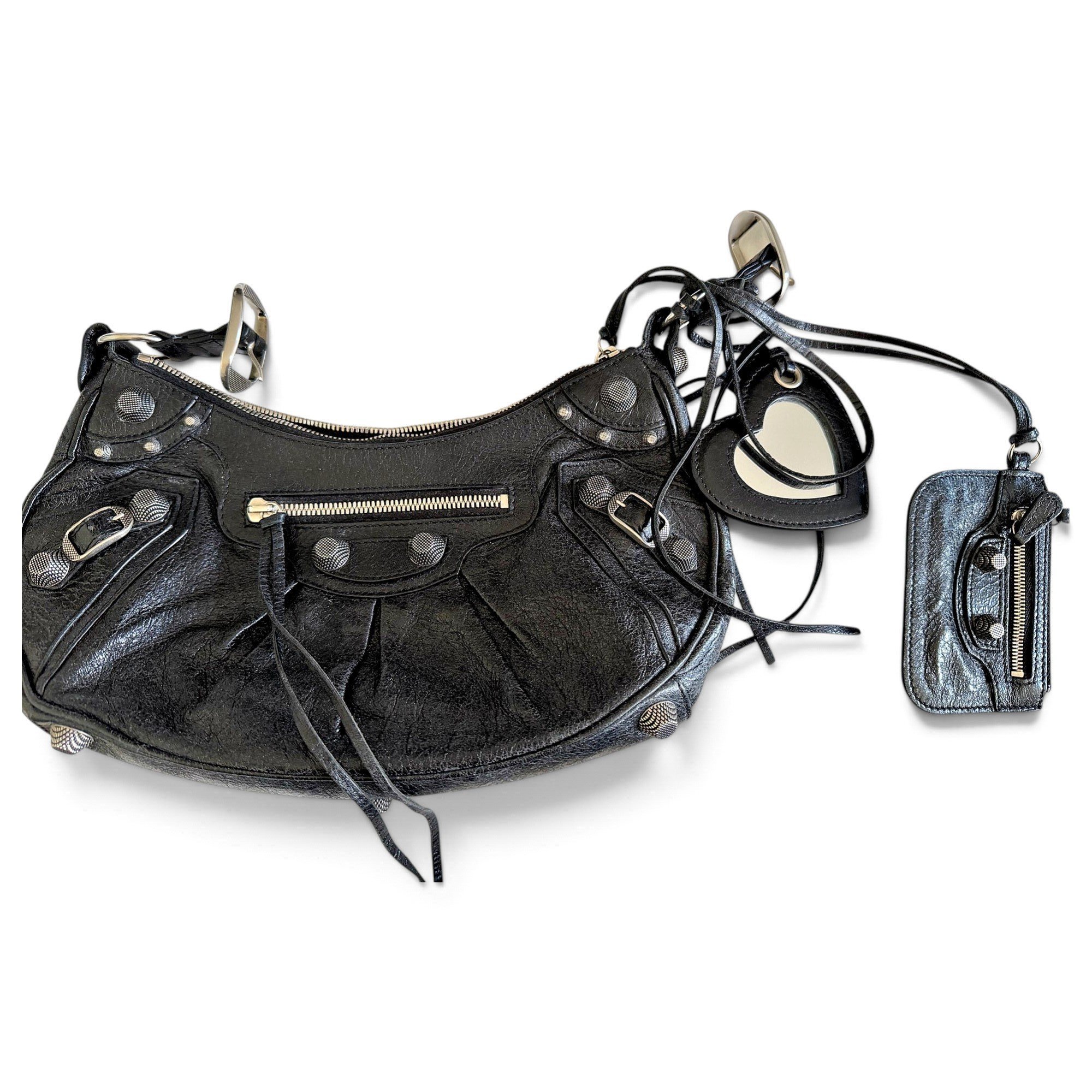 Le Cagole leather handbag