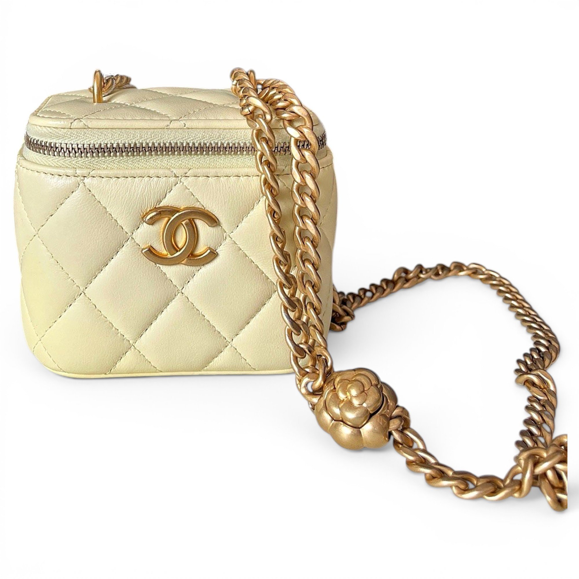 Vanity leather mini bag