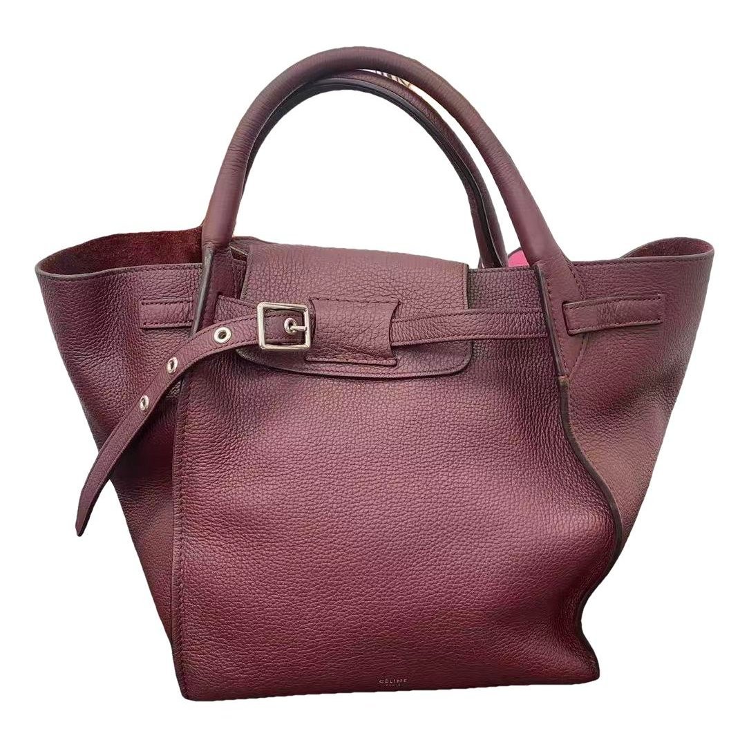 Big Bag leather handbag