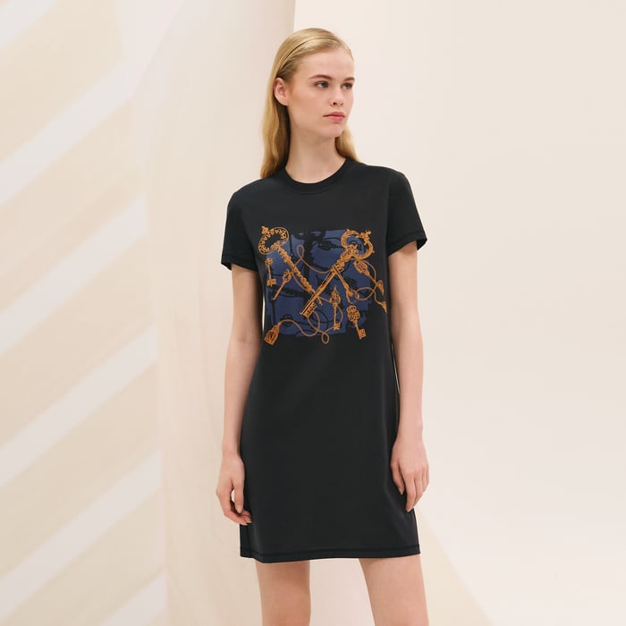 Bleu Noir Straight Dress