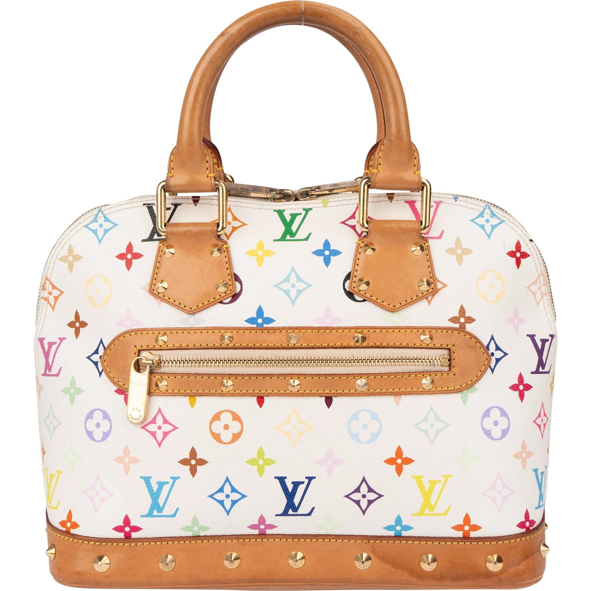 Alma leather handbag