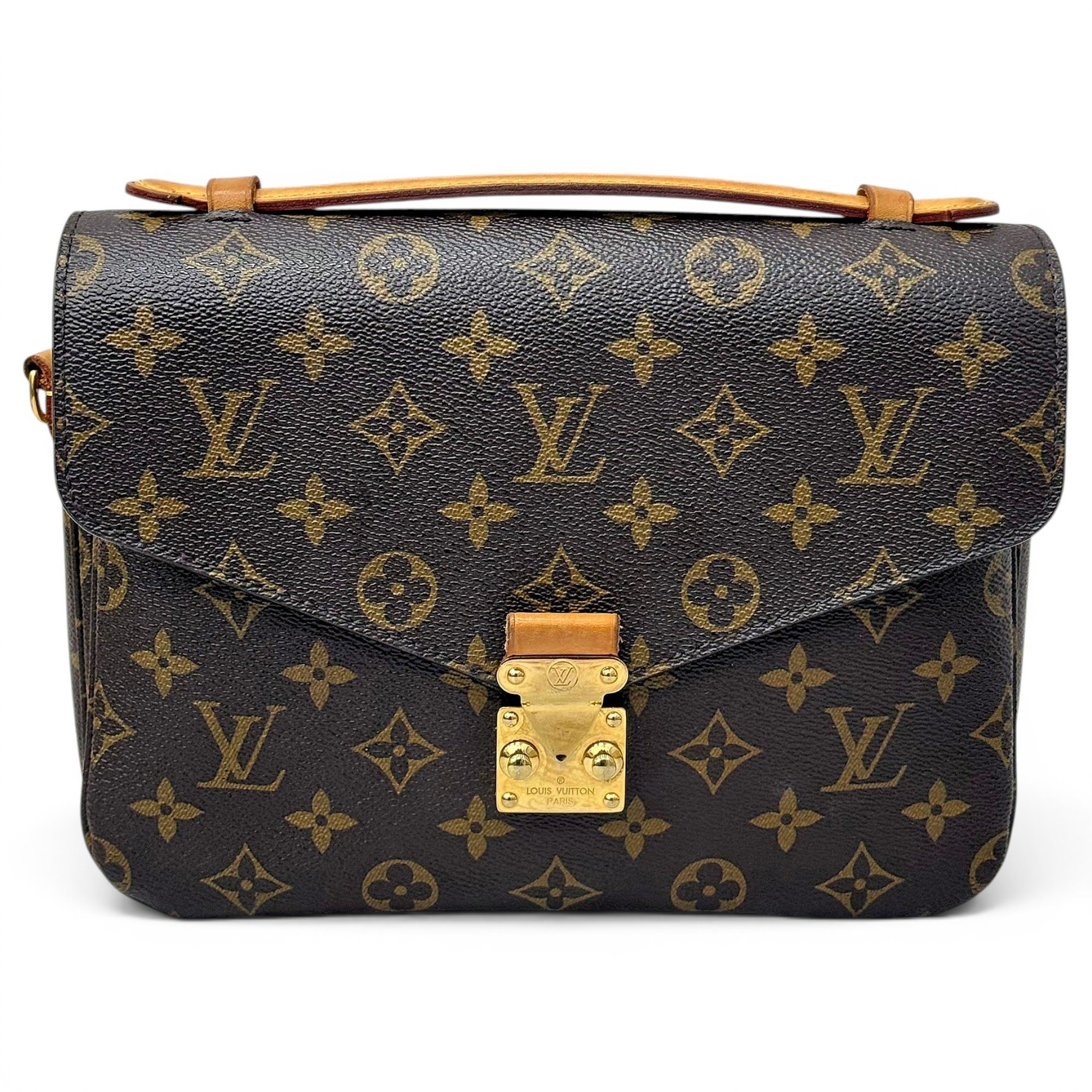 Metis leather handbag