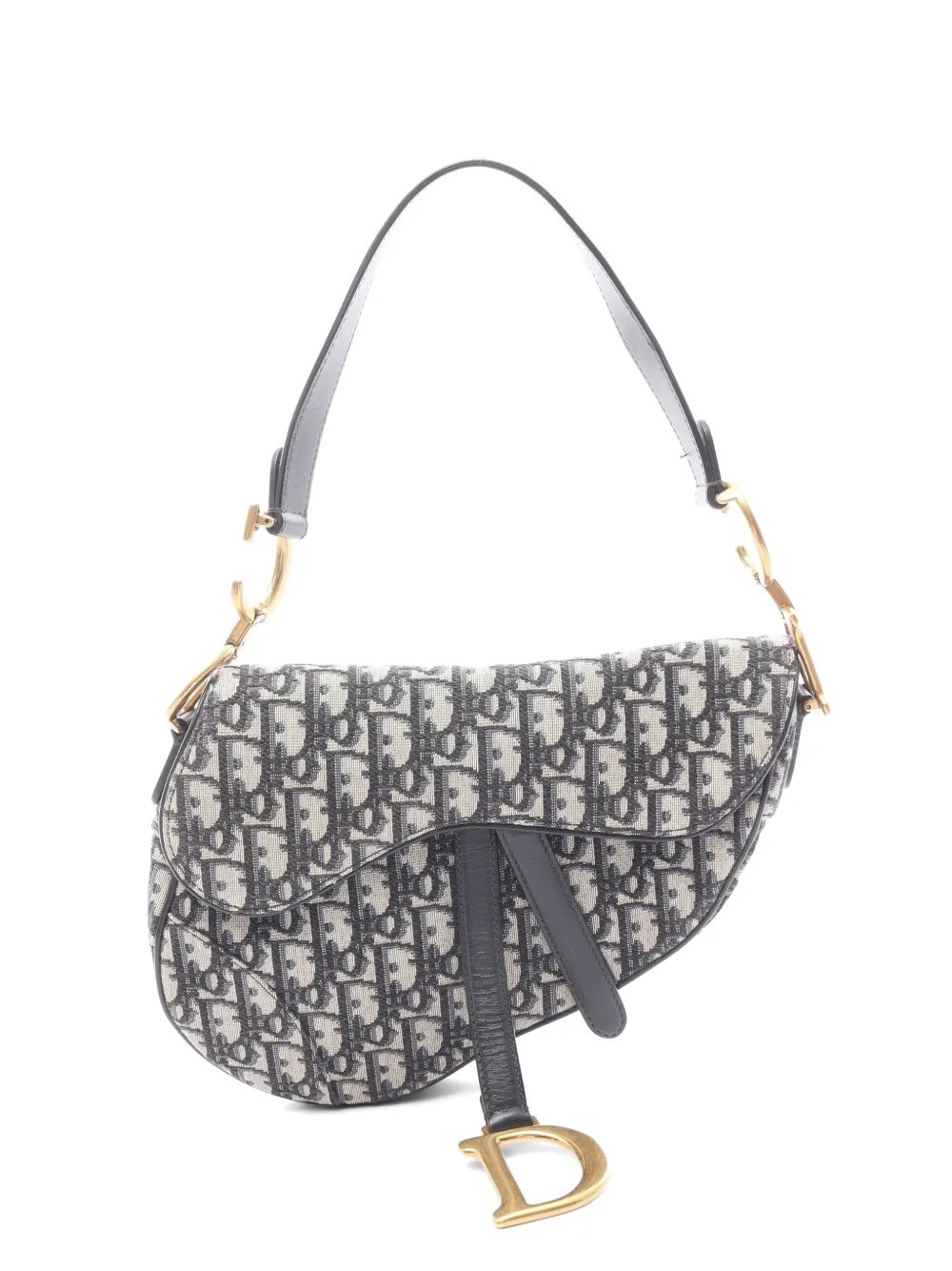 Saddle Oblique jacquard shoulder bag