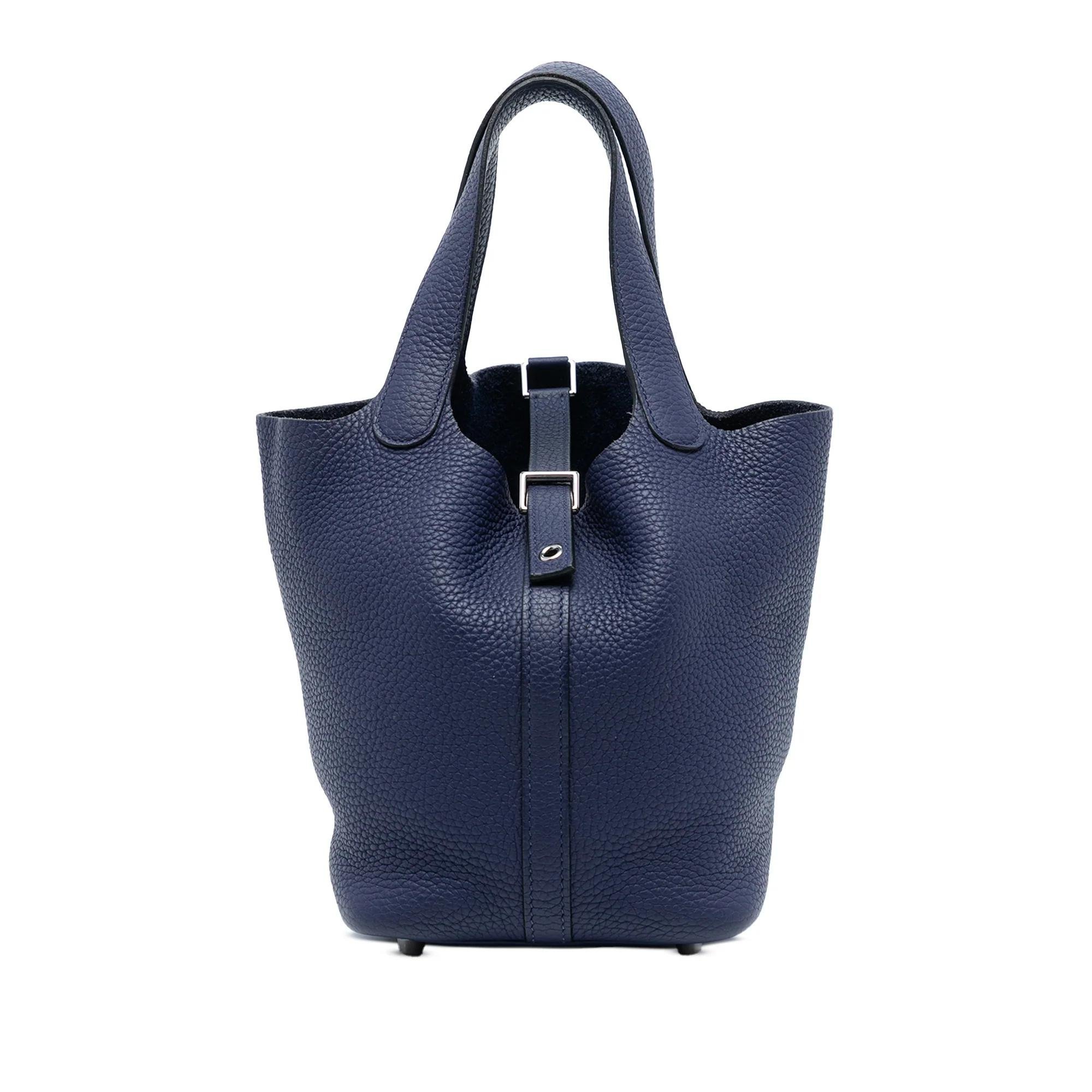Picotin pony-style calfskin handbag