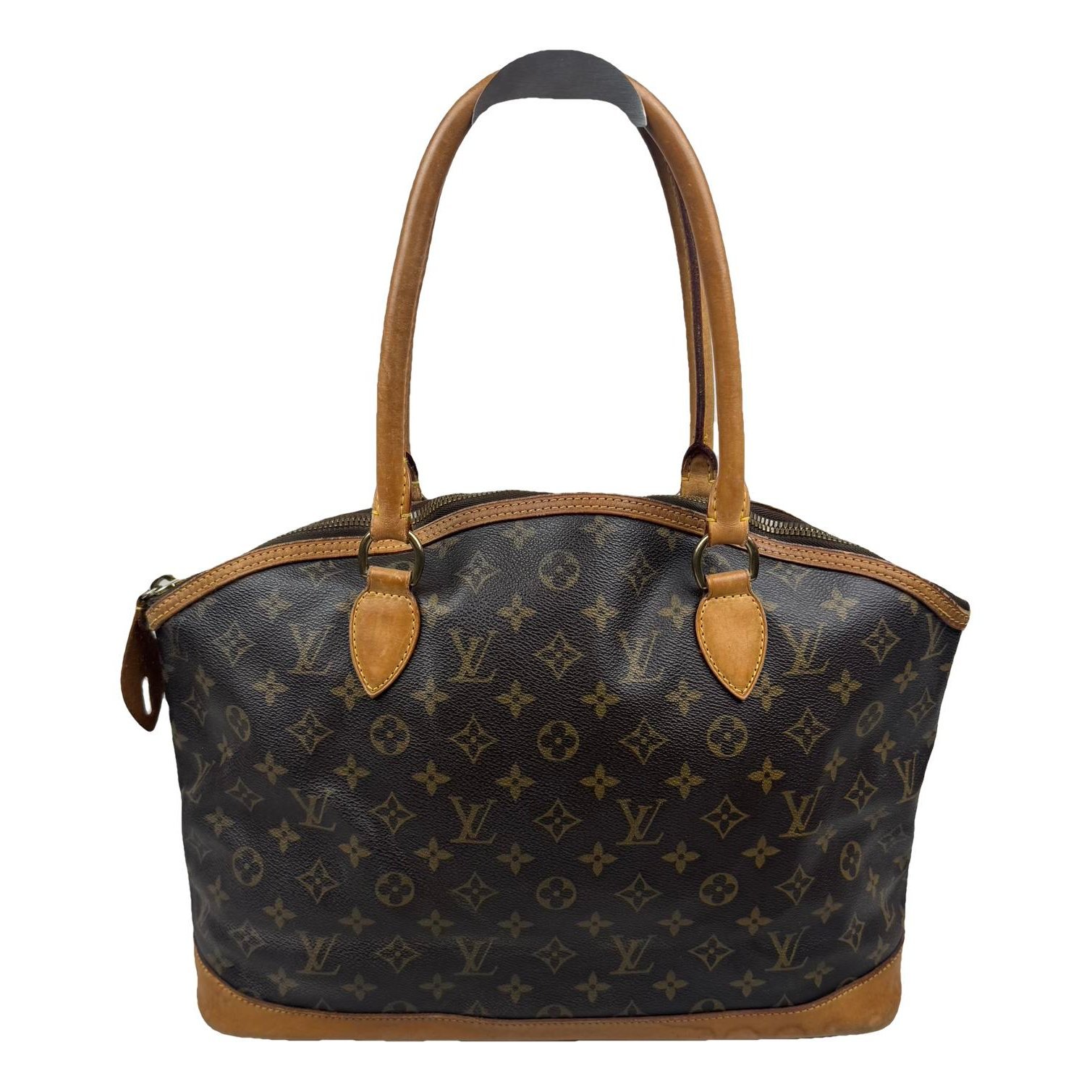 Lockit leather handbag