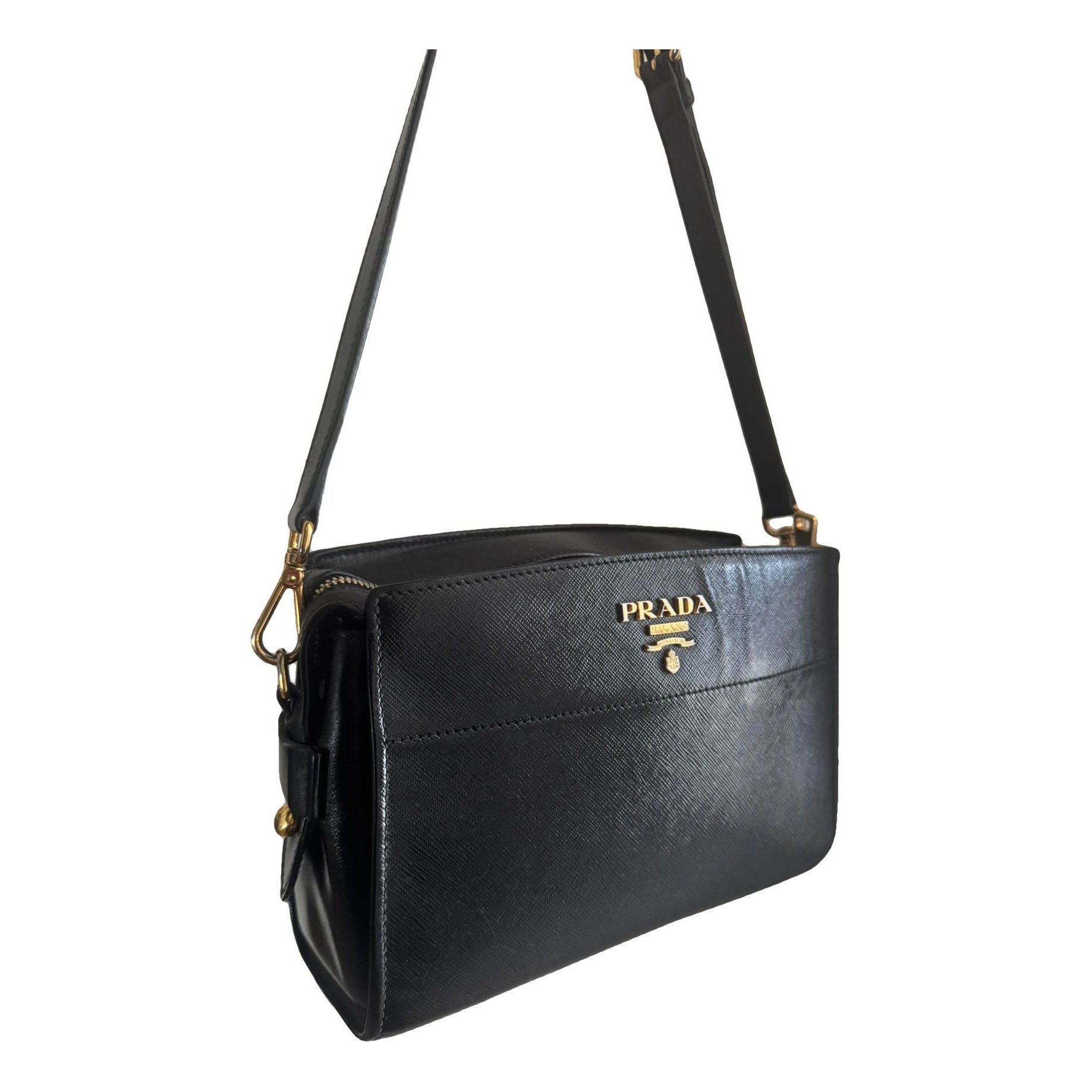Esplanade leather crossbody bag