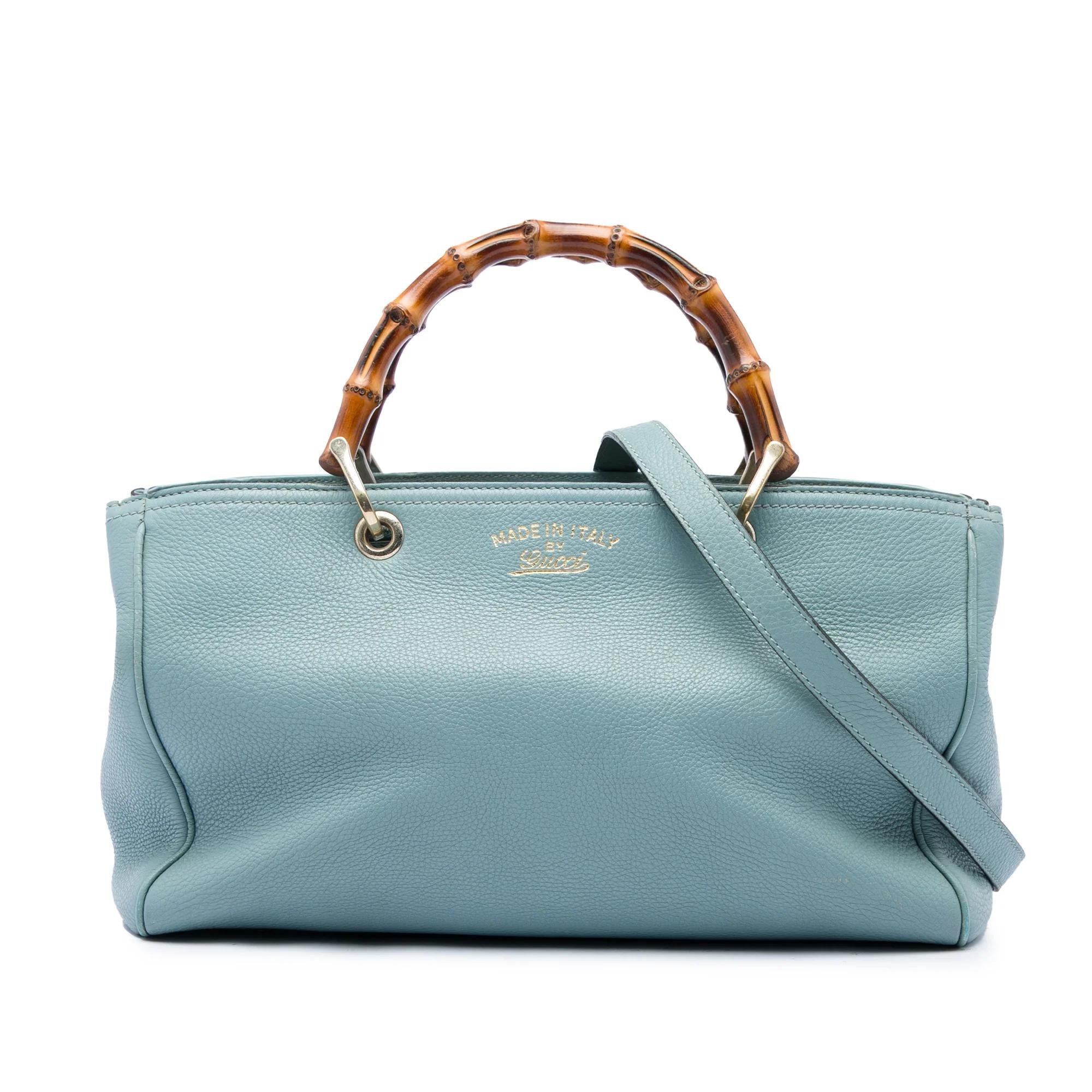 Bamboo leather satchel