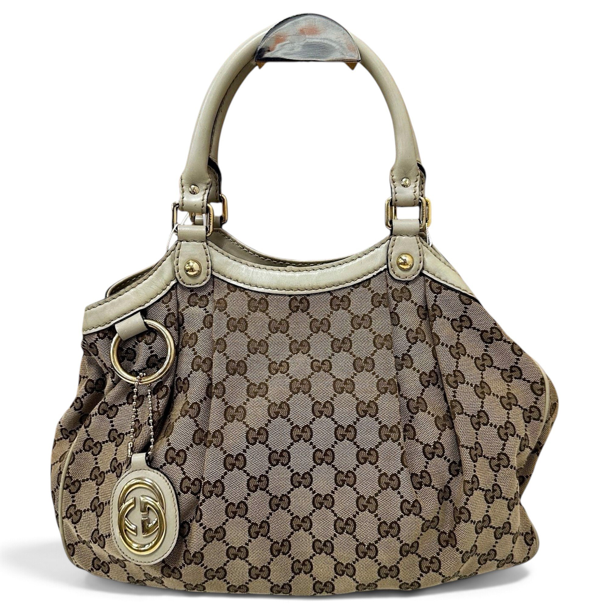 Abbey leather handbag